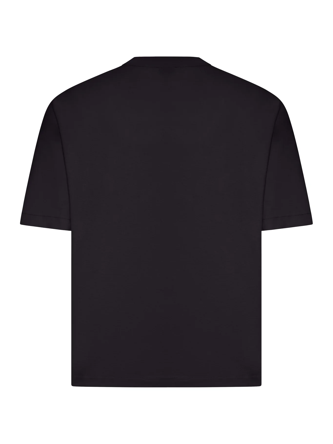 CREW NECK COTTON STATEMENT T-SHIRT - Image 2