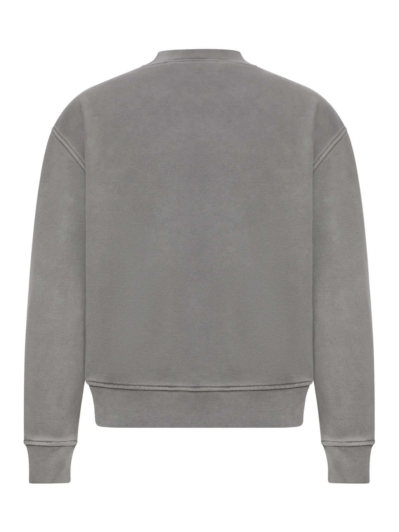 CREW NECK COTTON SWEATSHIRT WITH LOGO - Image 2