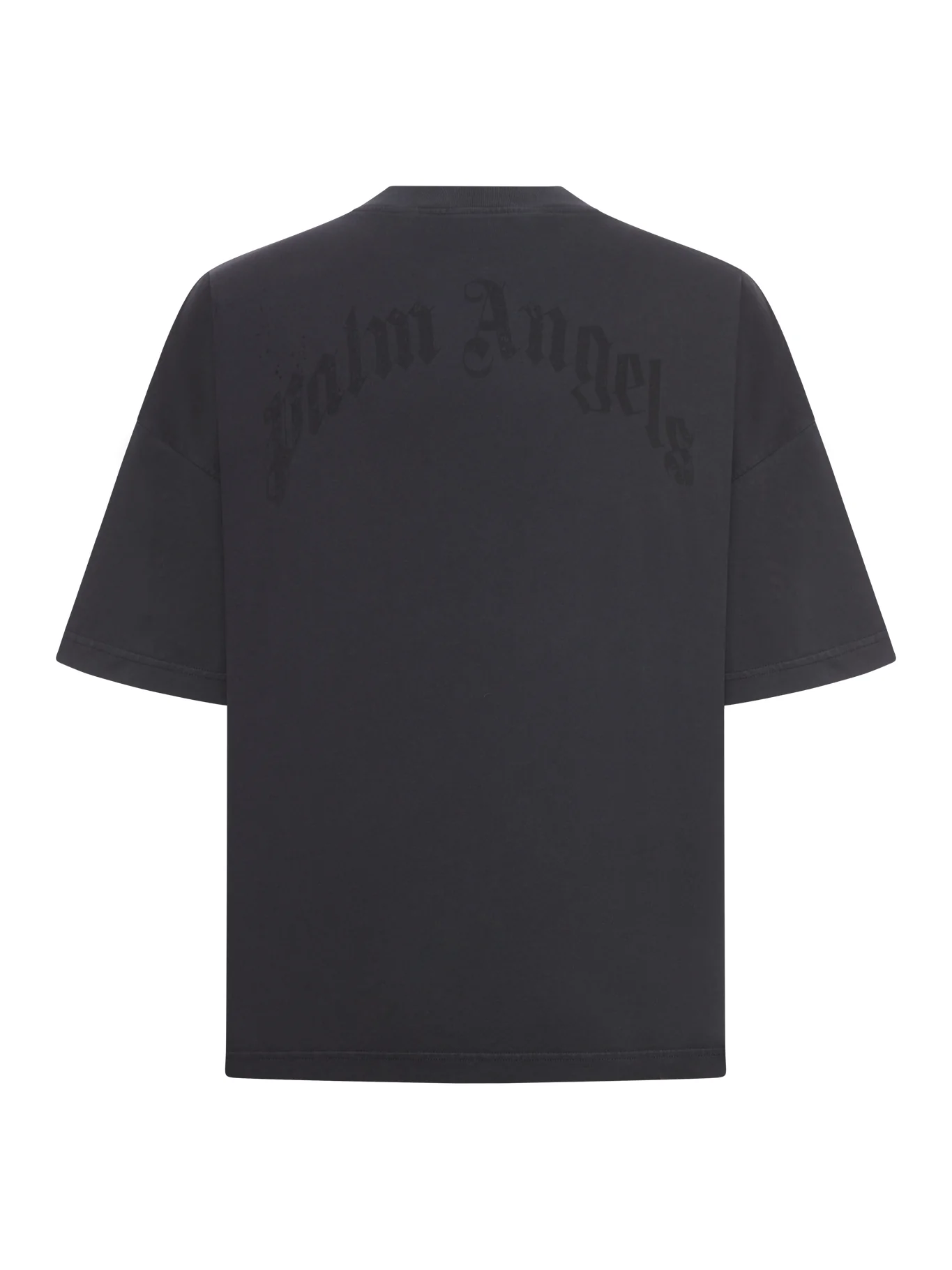 CURVED LOGO LOOSE COLLAR TEE - Image 2