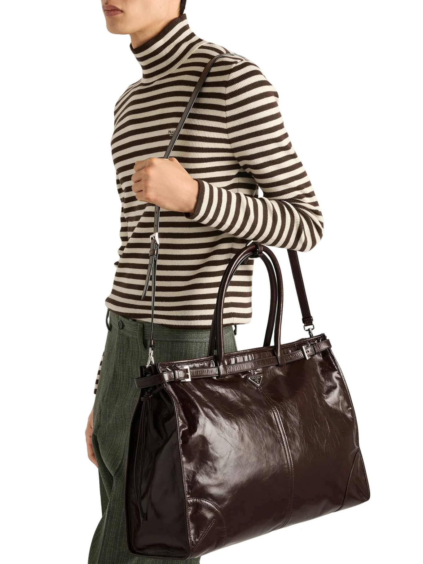 BONNIE LEATHER SHOPPING BAG - Image 2