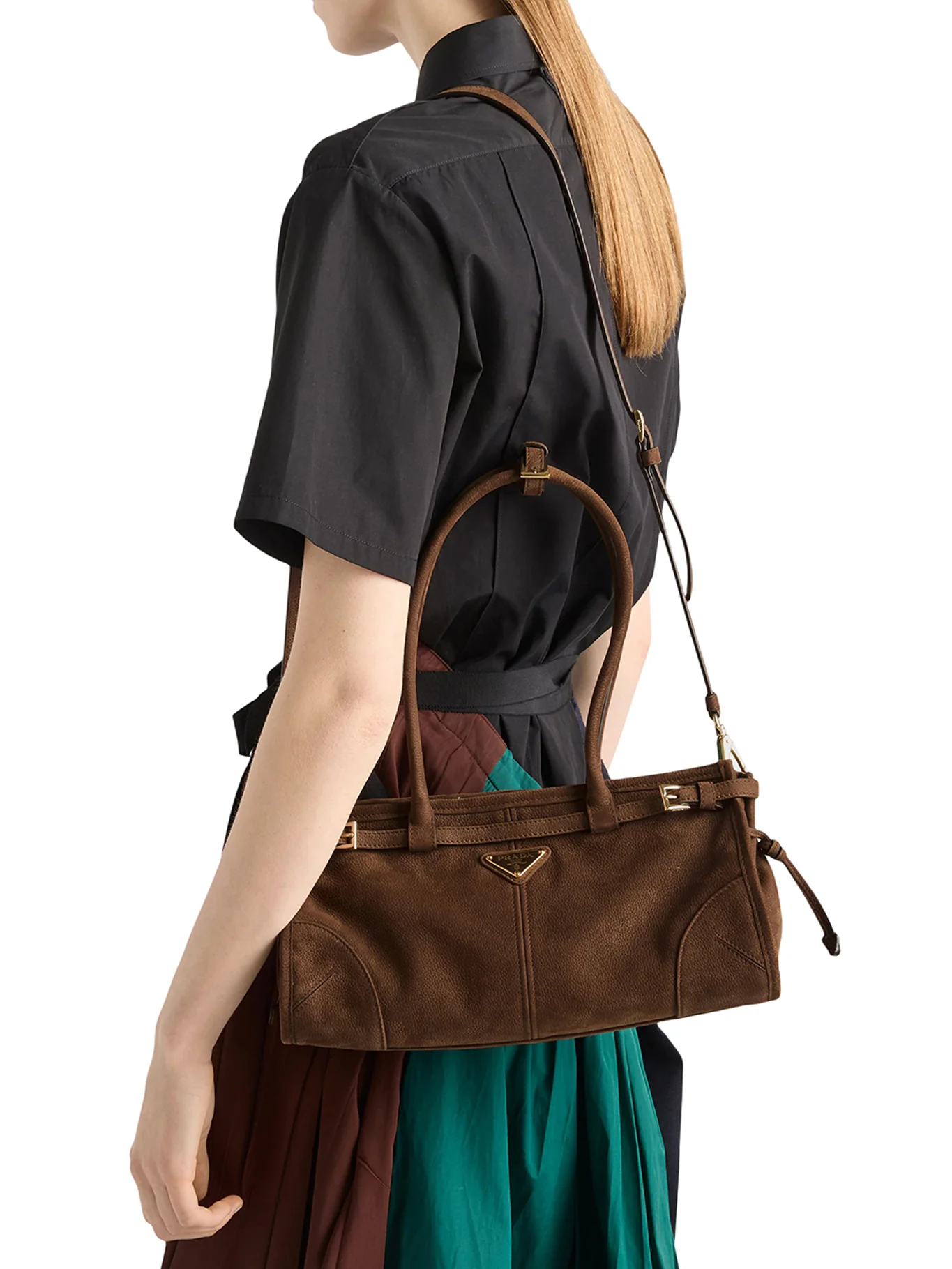 BONNIE MEDIUM HANDBAG IN NUBUCK LEATHER - Image 2