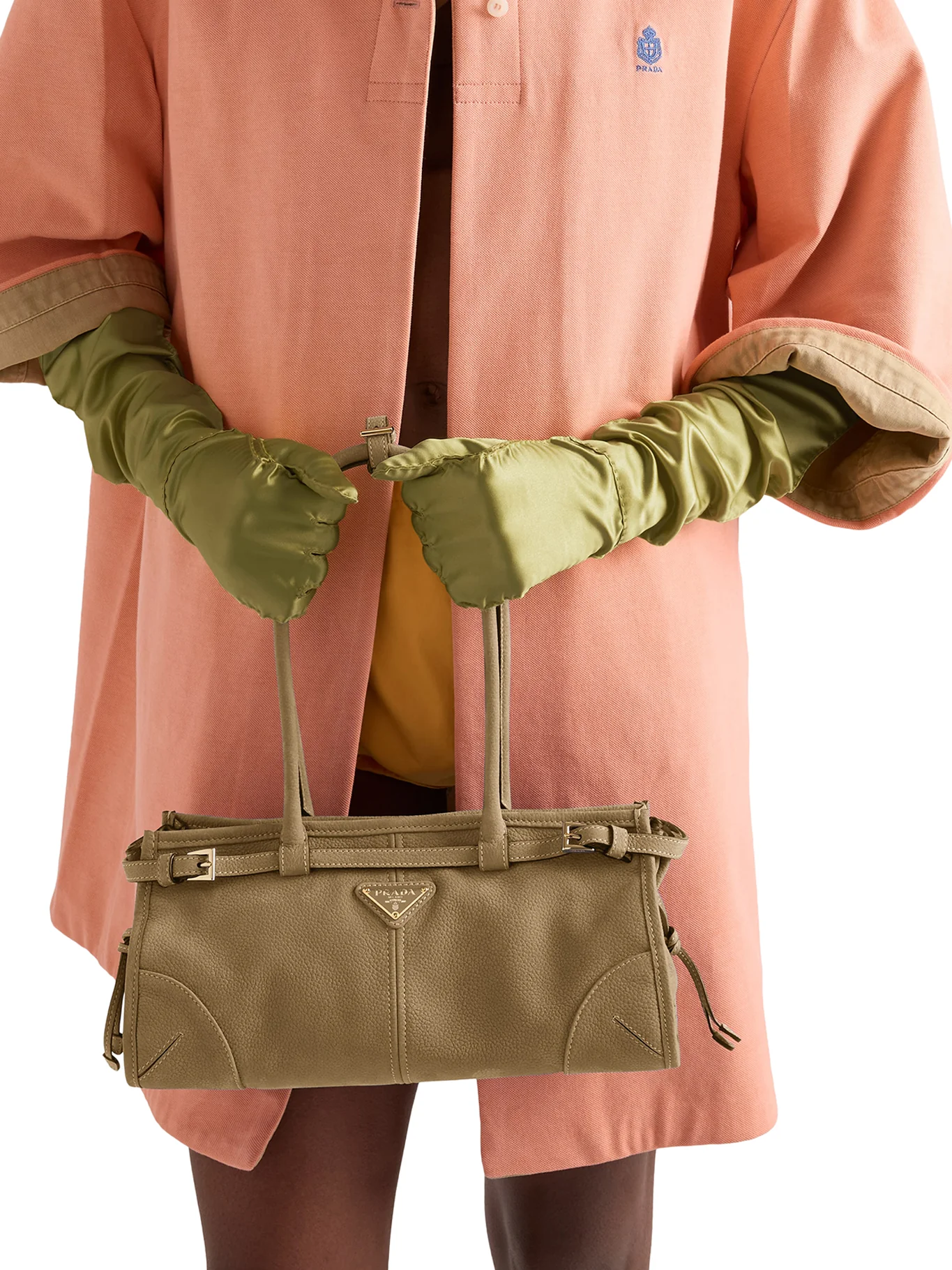 BONNIE MEDIUM HANDBAG IN NUBUCK LEATHER - Image 3