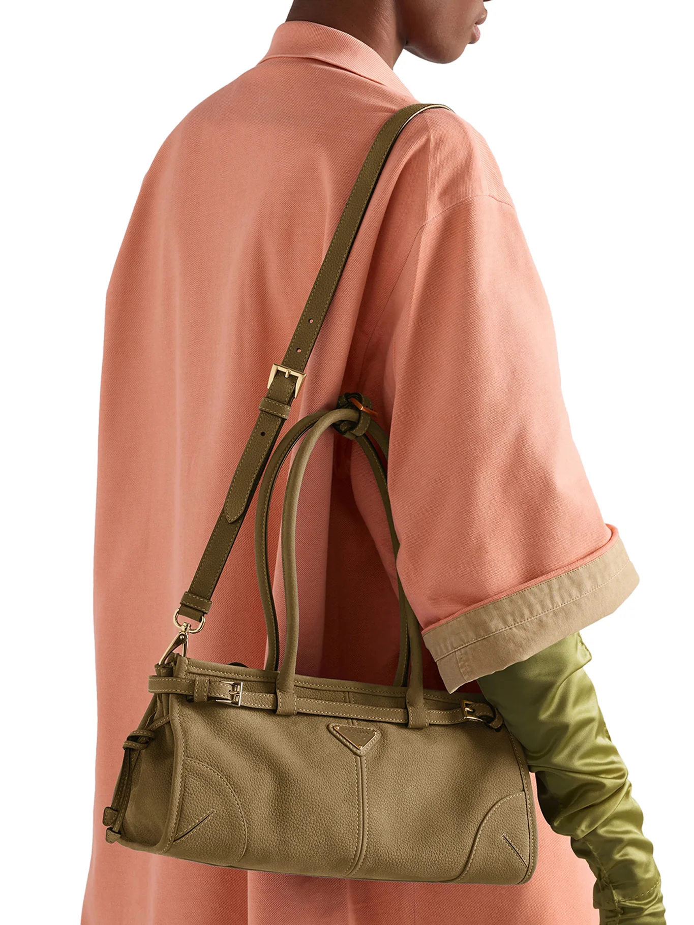 BONNIE MEDIUM HANDBAG IN NUBUCK LEATHER - Image 4