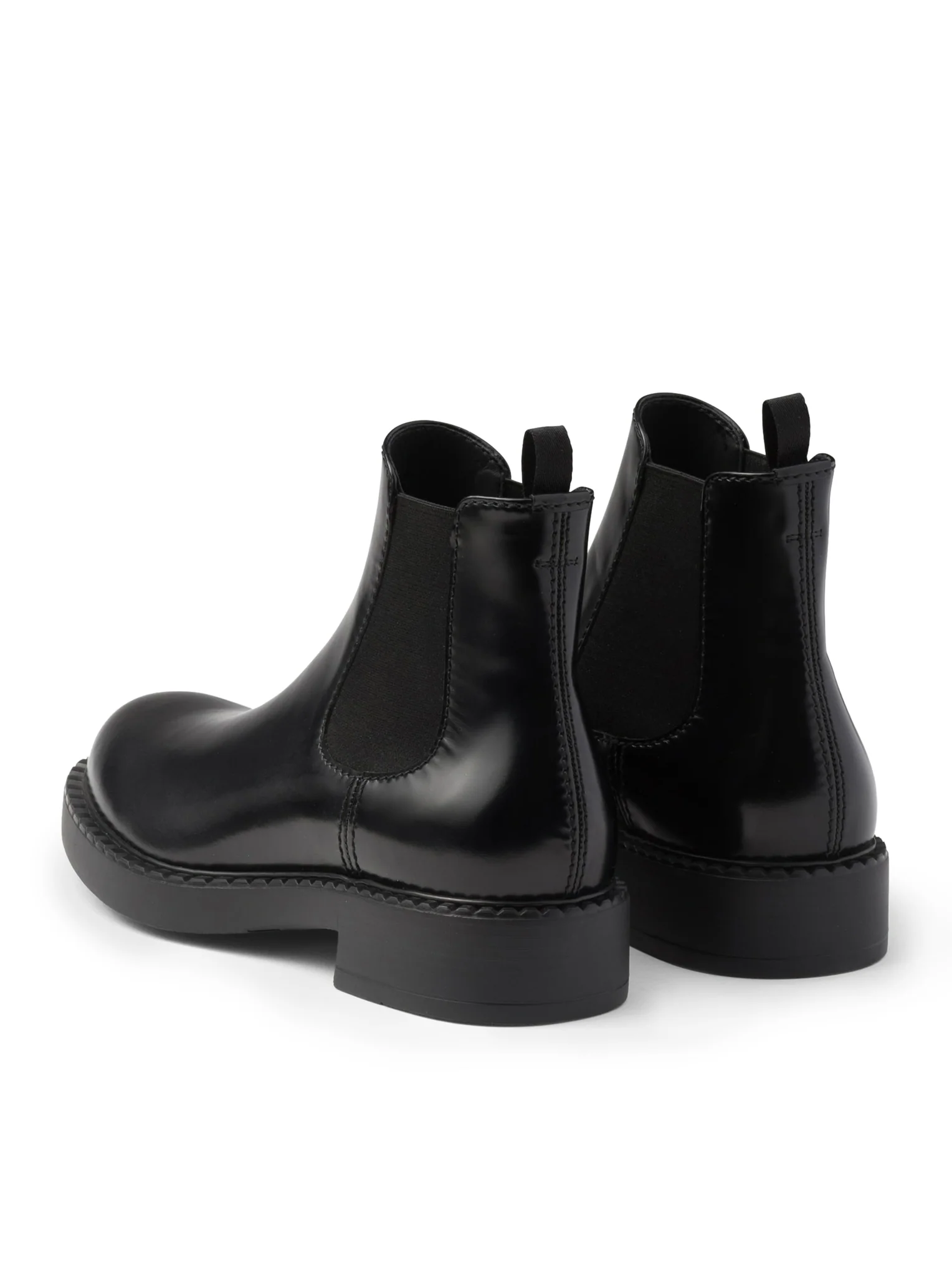 BRUSHED LEATHER CHELSEA BOOTS - Image 3