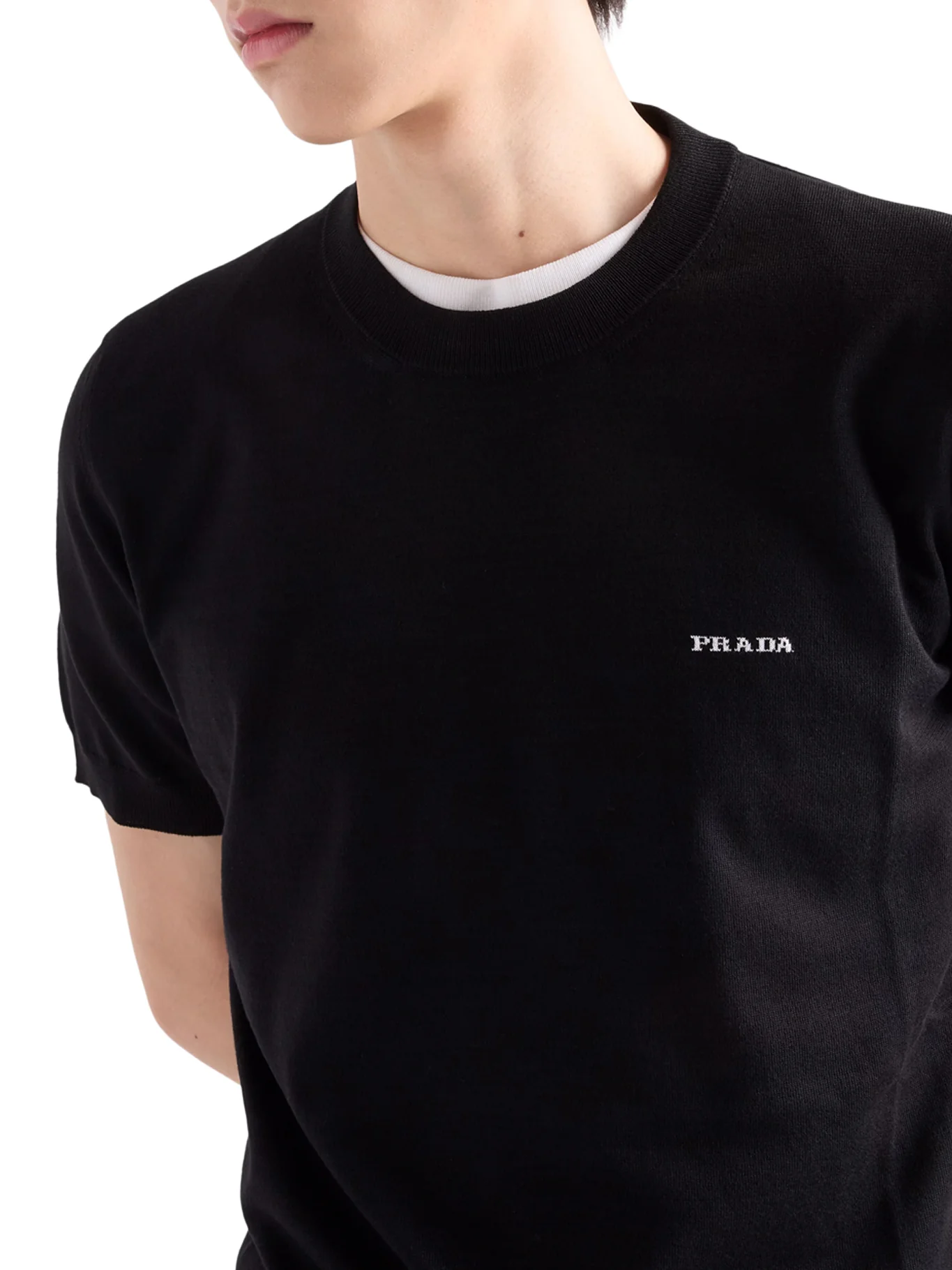 CREW NECK COTTON SWEATER - Image 4