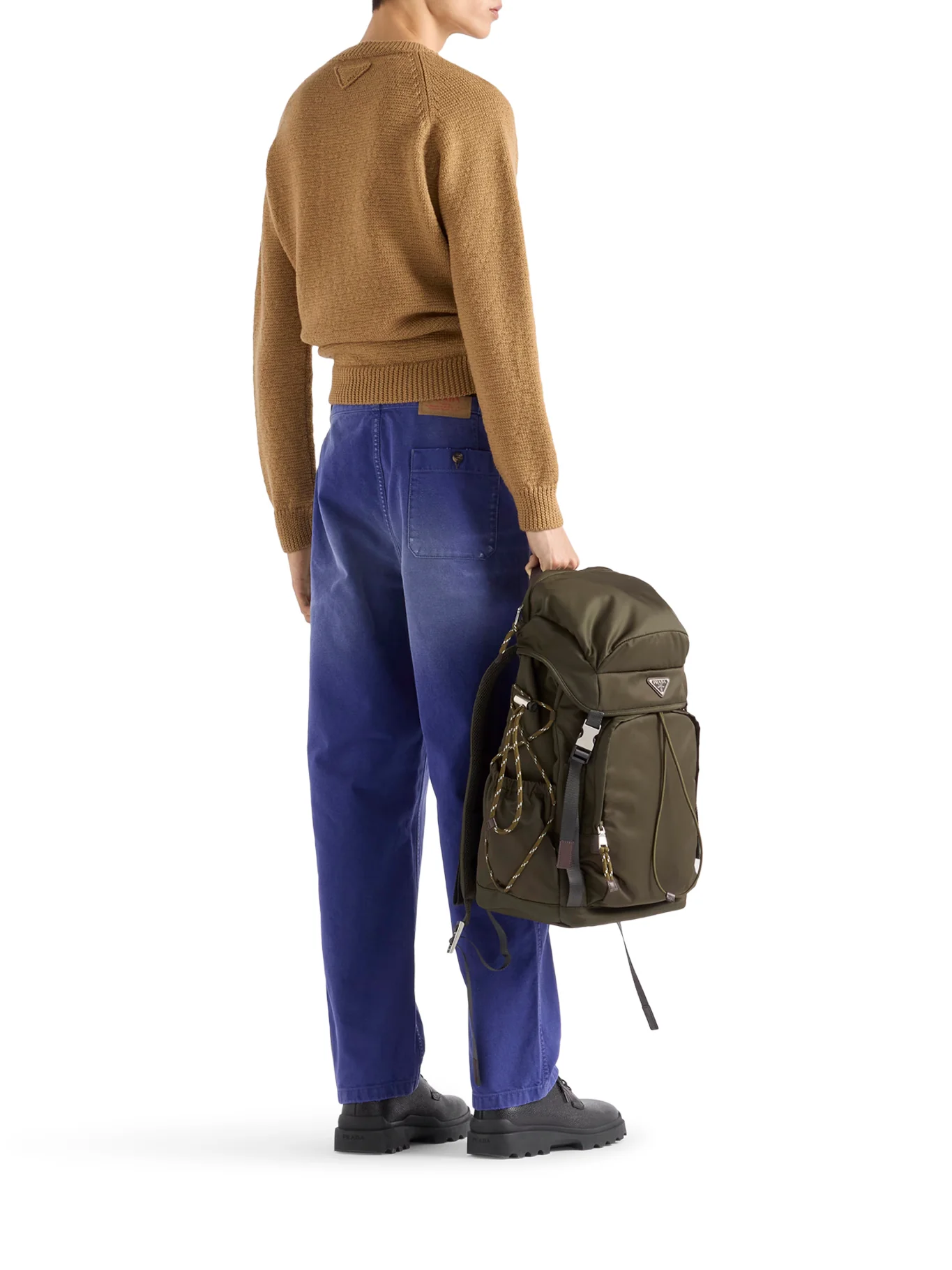CREWNECK SWEATER IN VIRGIN WOOL - Image 4