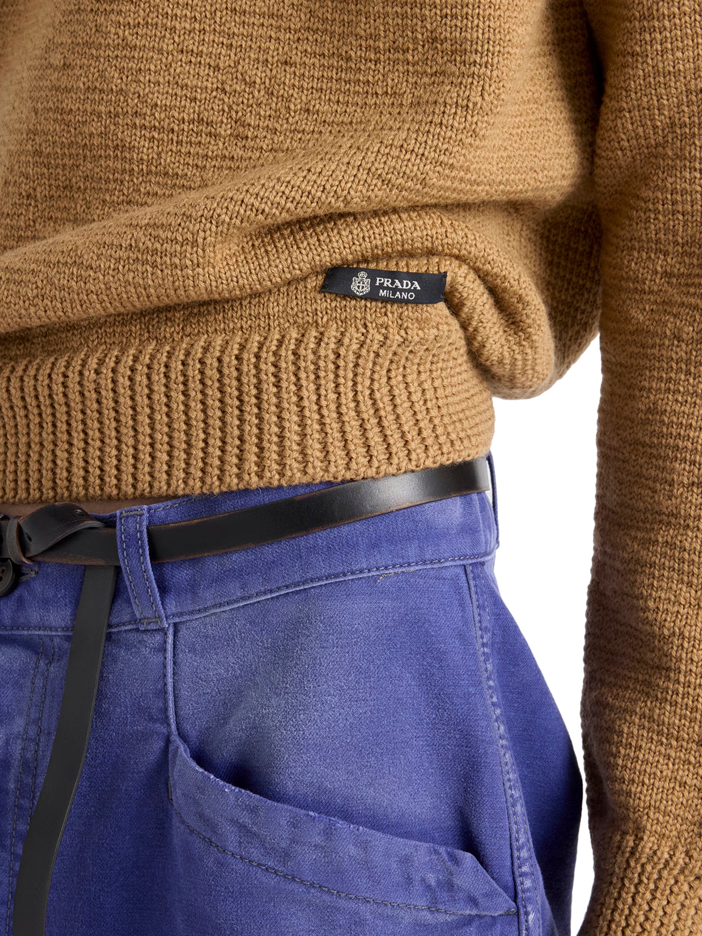 CREWNECK SWEATER IN VIRGIN WOOL - Image 6