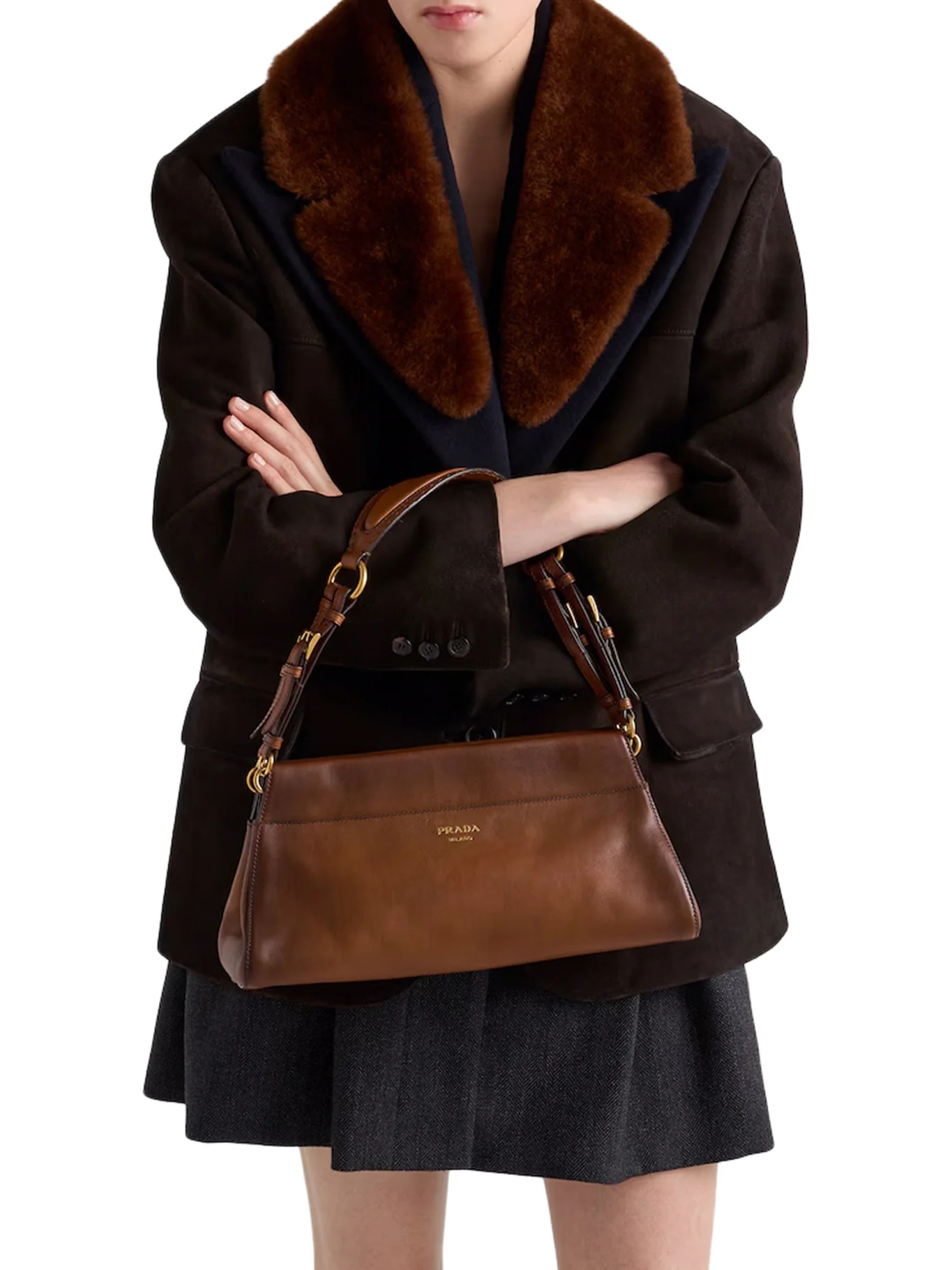 ENCHAÎNÉ MEDIUM LEATHER BAG - Image 2