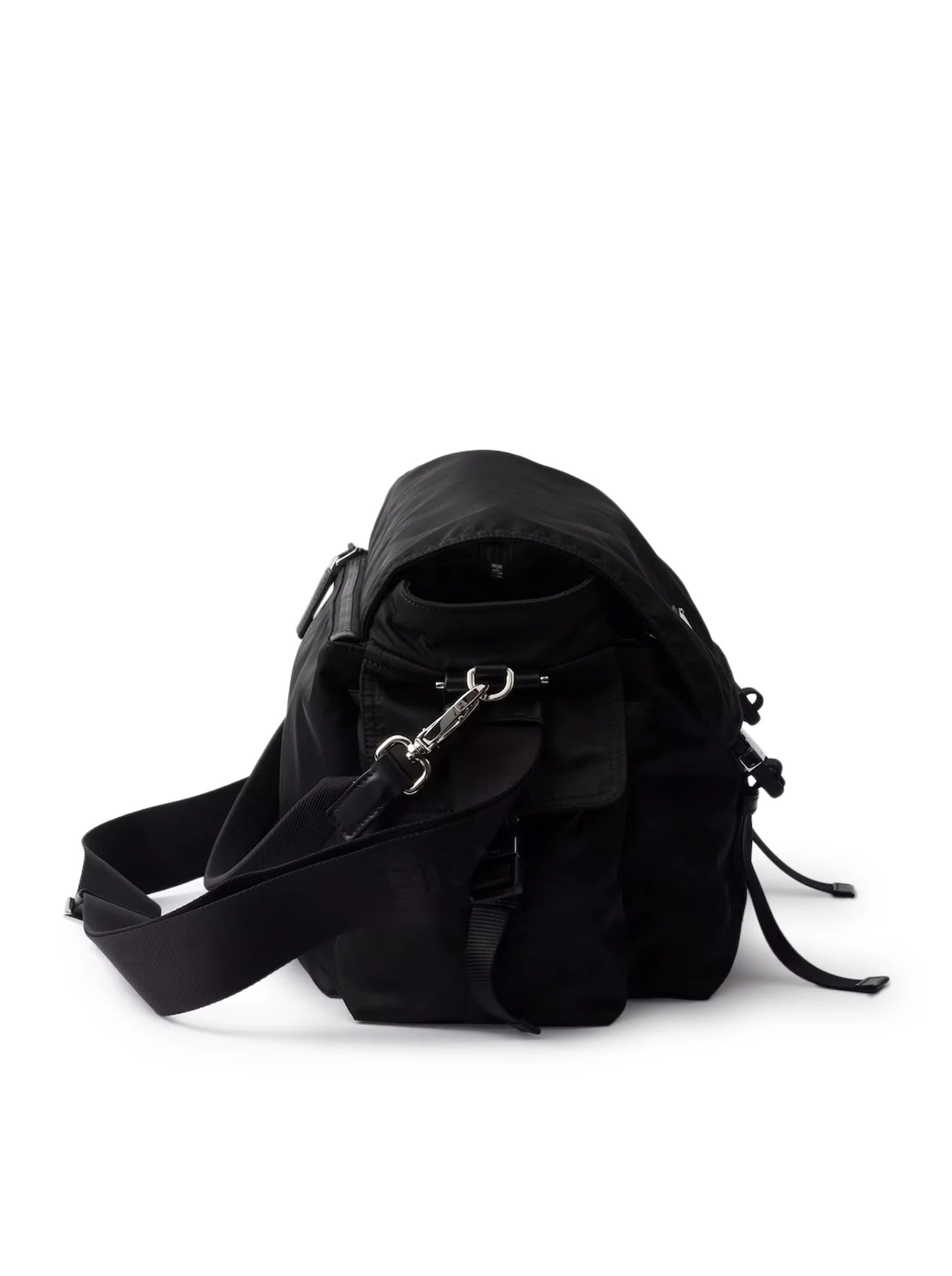 EXPLORE BAG IN RE-NYLON AND LEATHER - Image 4