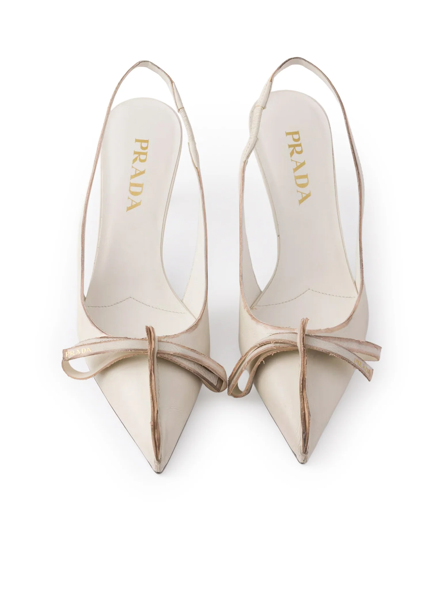 LEATHER SLINGBACK PUMP - Image 4