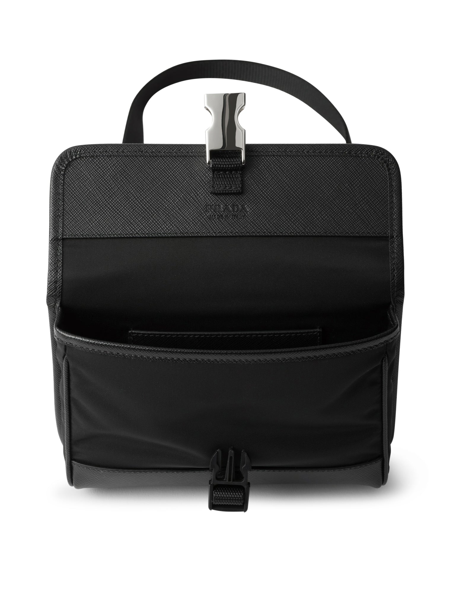RE-NYLON AND SAFFIANO SMARTPHONE HOLDER - Image 4