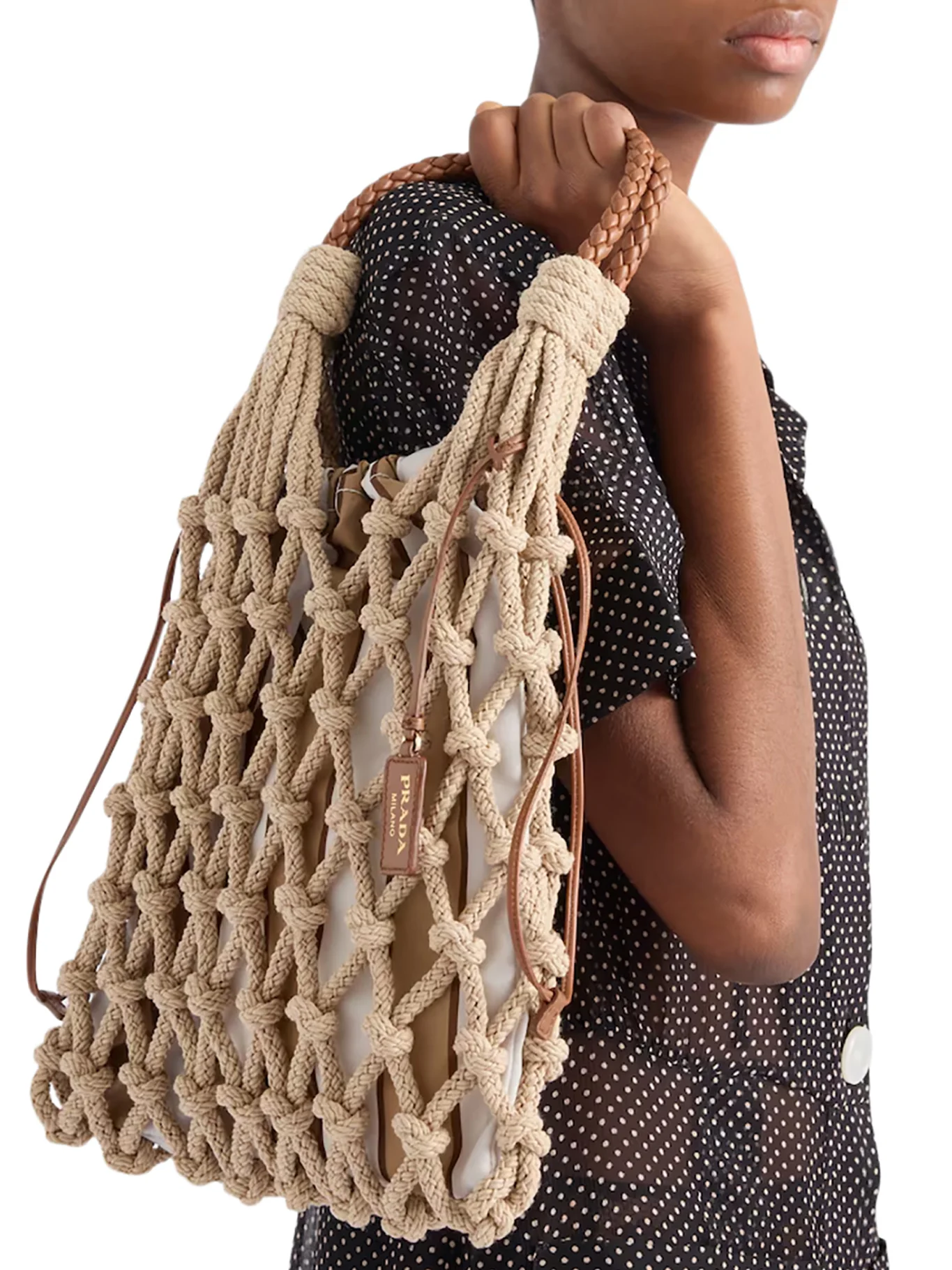 NOUÉ MEDIUM BAG IN COTTON ROPE - Image 3