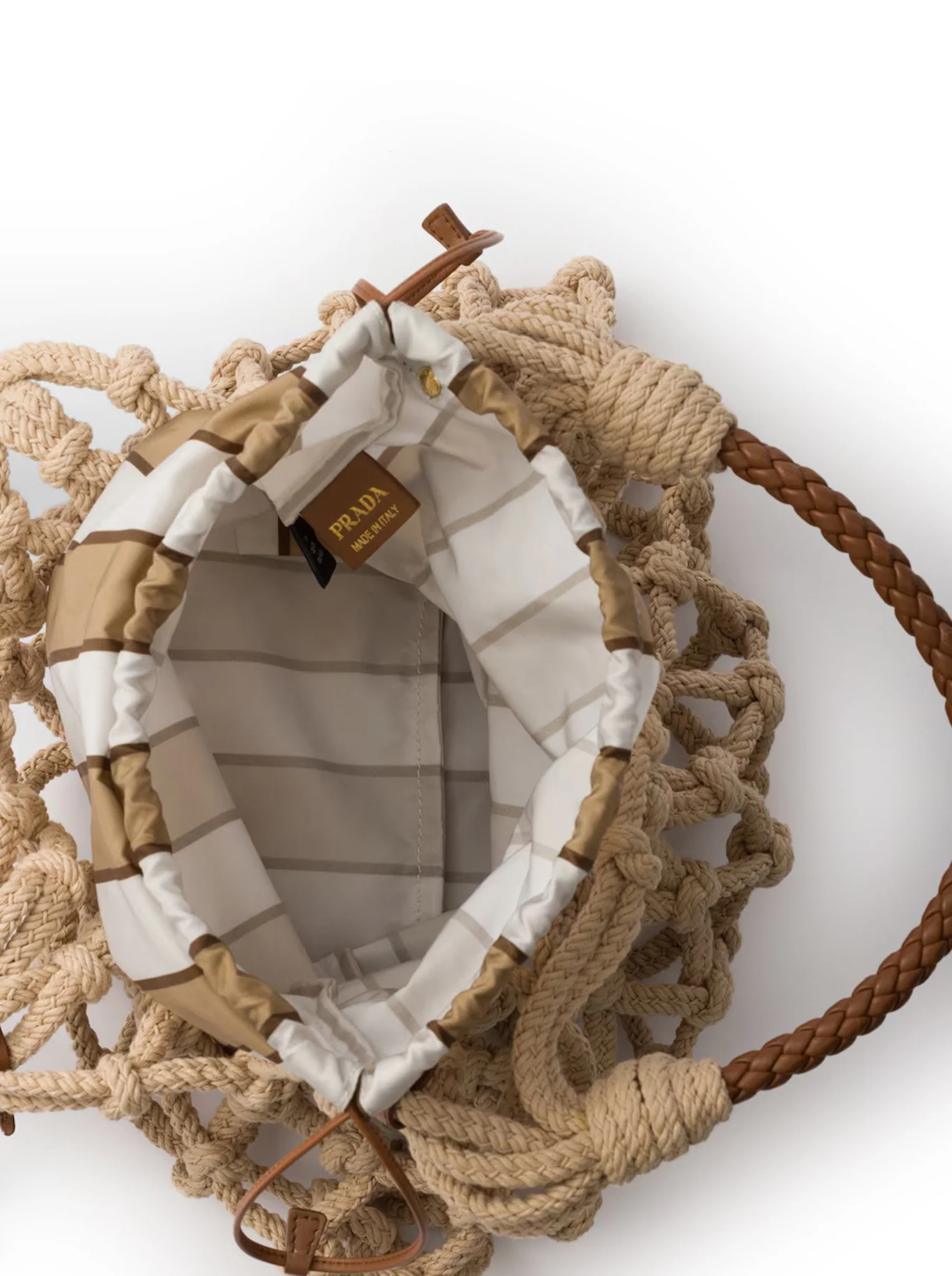 NOUÉ MEDIUM BAG IN COTTON ROPE - Image 6