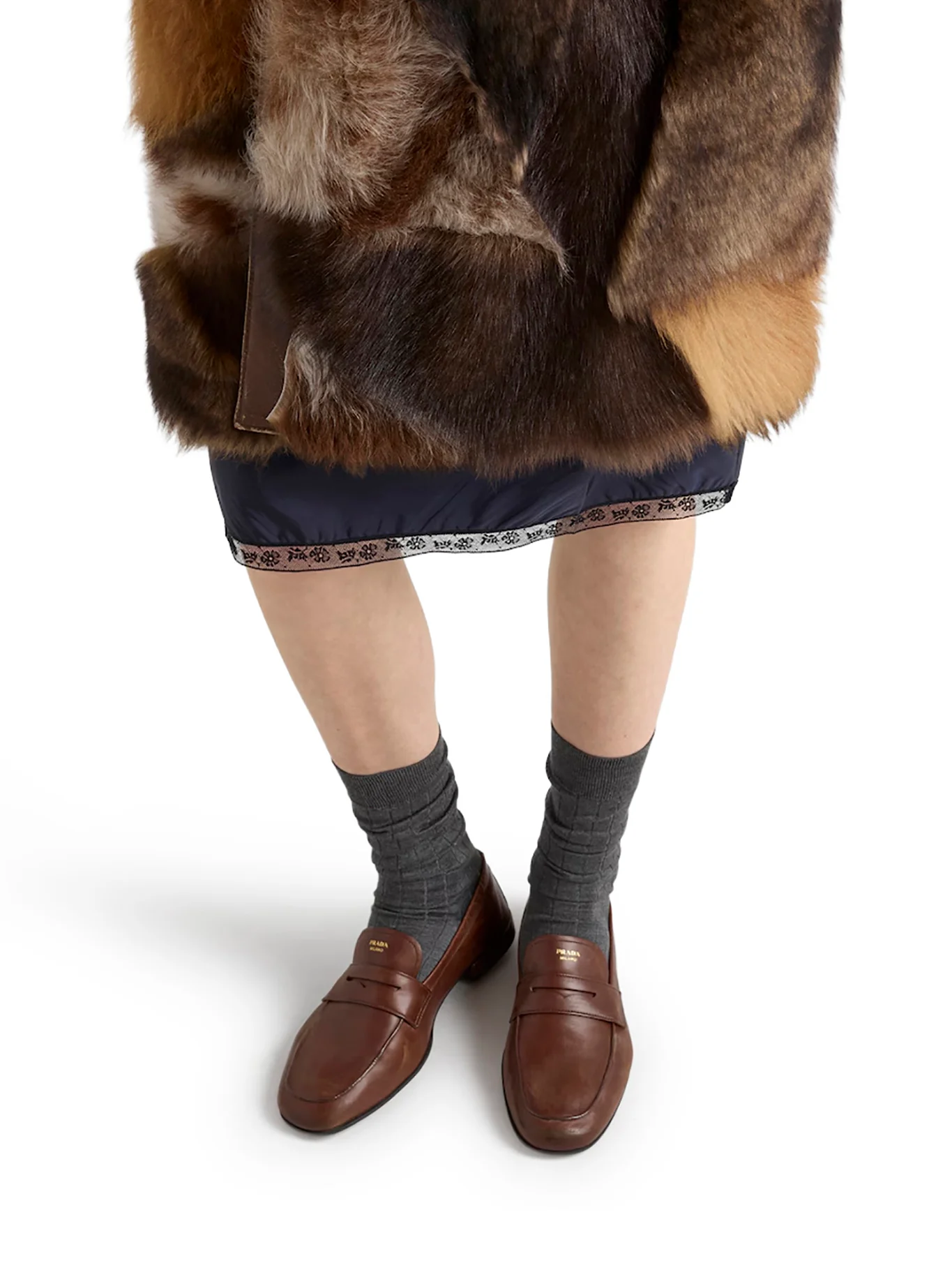 PATCHWORK SHEEPSKIN COAT - Image 5