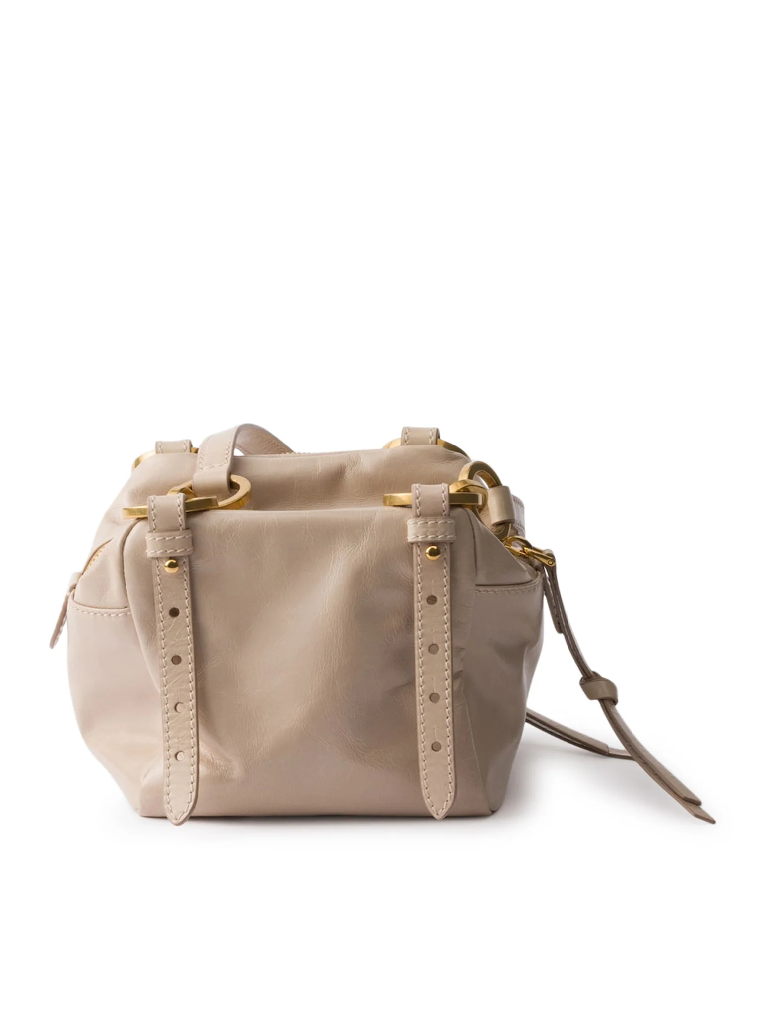 PRADA DANGLE MINI LEATHER TOP HANDLE - Image 5
