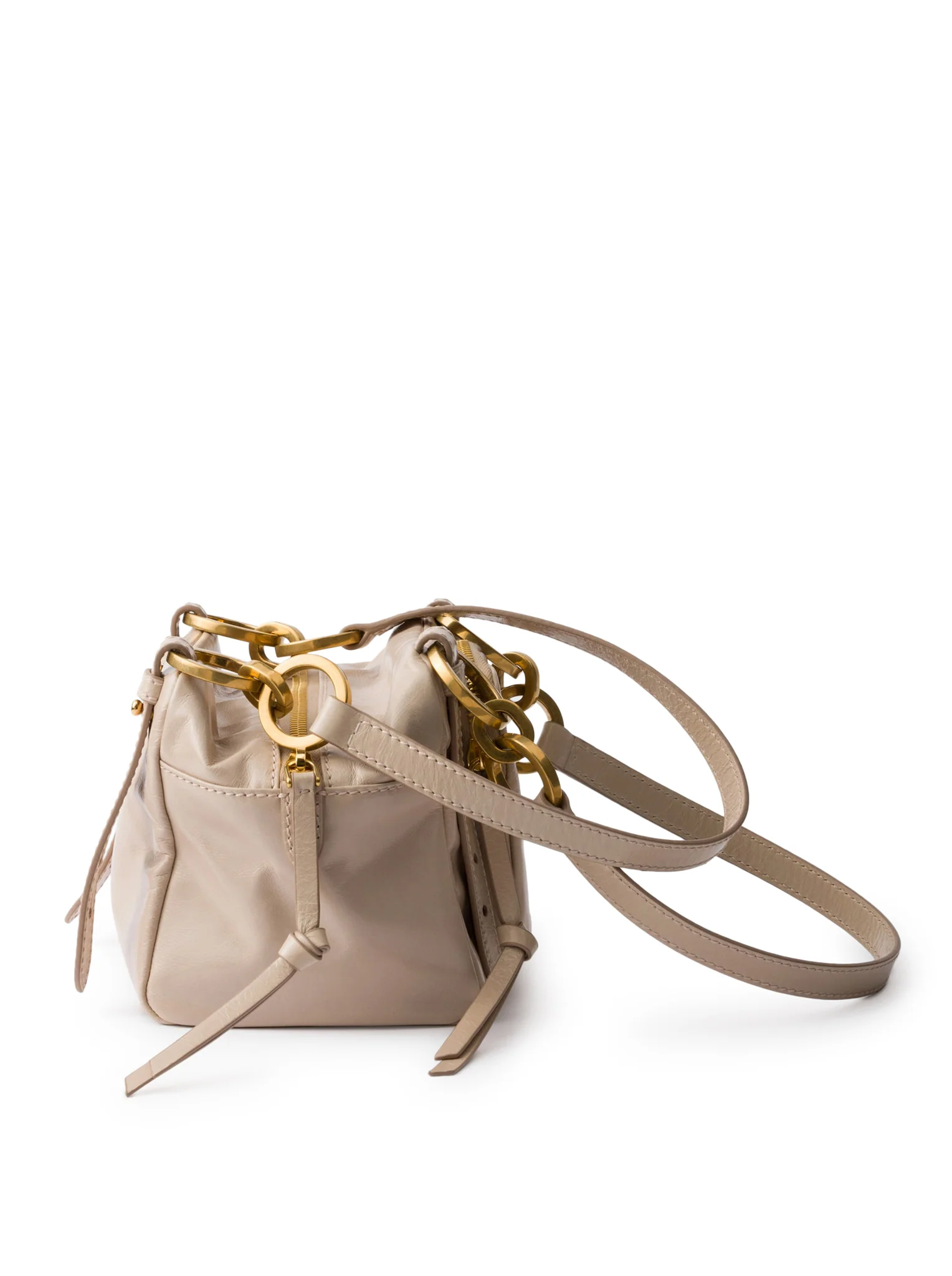 PRADA DANGLE MINI LEATHER TOP HANDLE - Image 7