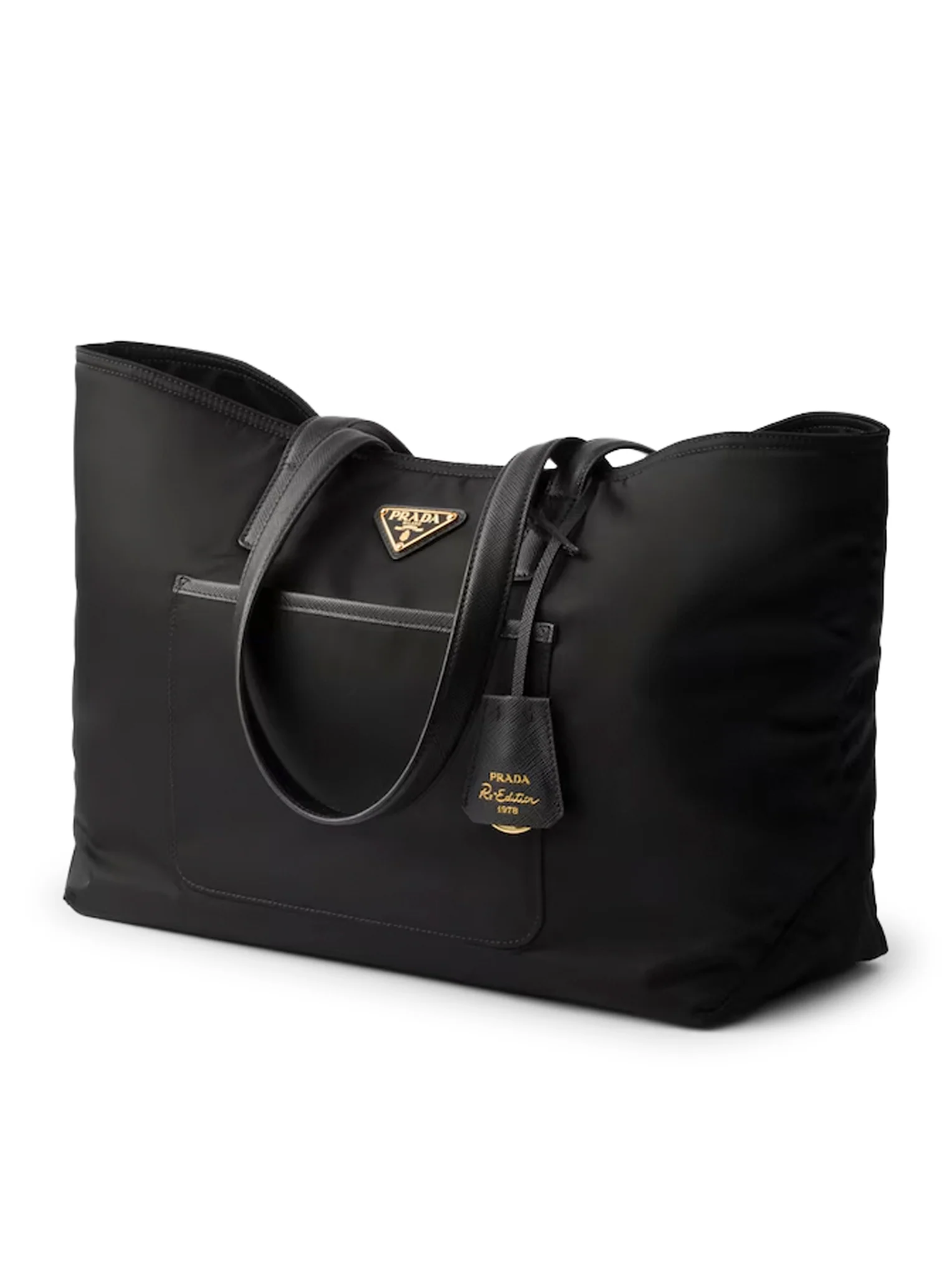RE-EDITION 1978 MEDIUM SHOPPING BAG IN RE-NYLON AND SAFFIANO - Image 3
