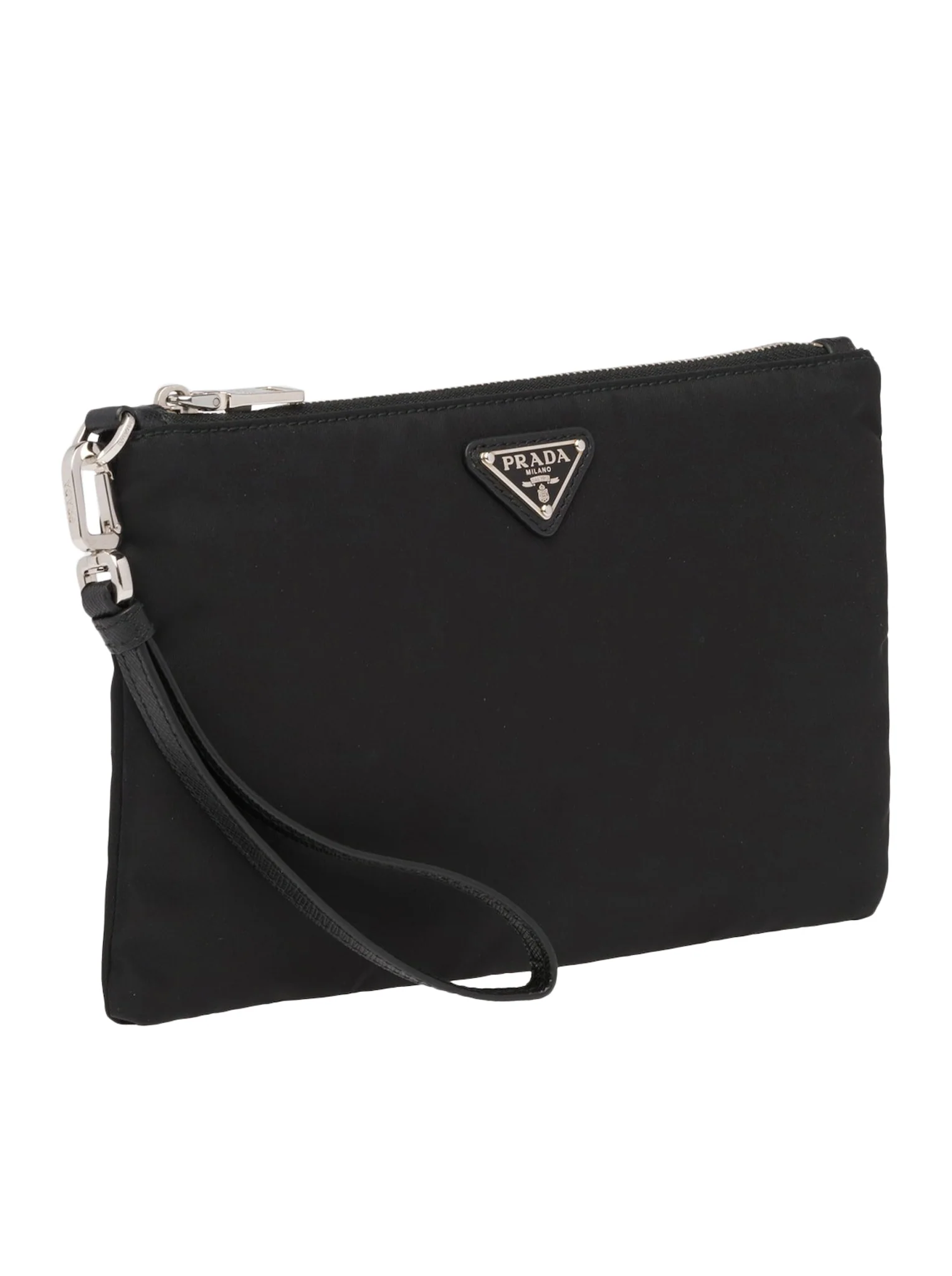 RE-NYLON AND SAFFIANO POUCH - Image 3