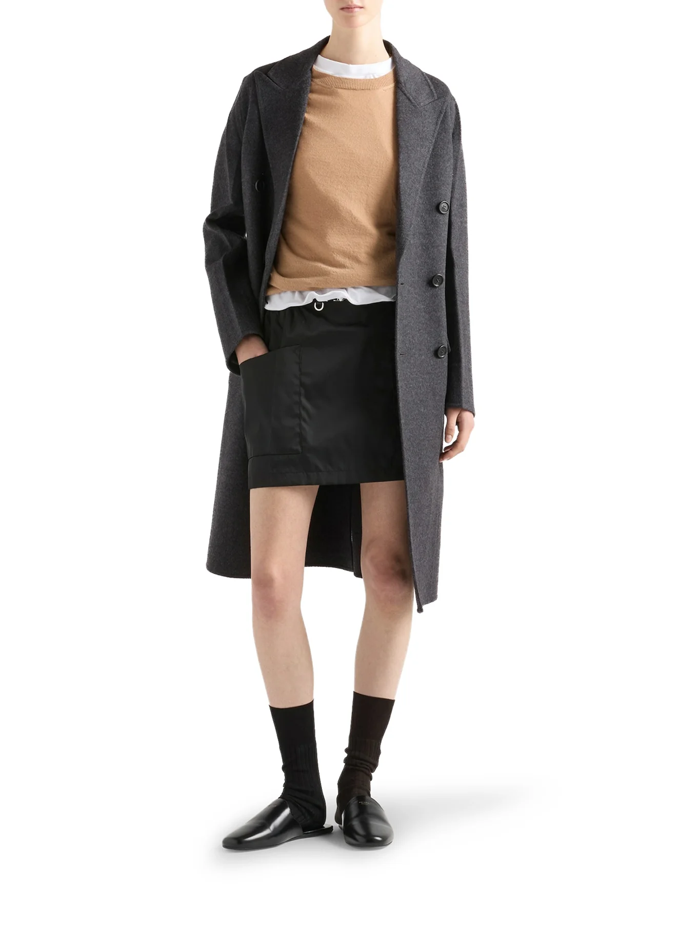 RE-NYLON MINISKIRT - Image 2