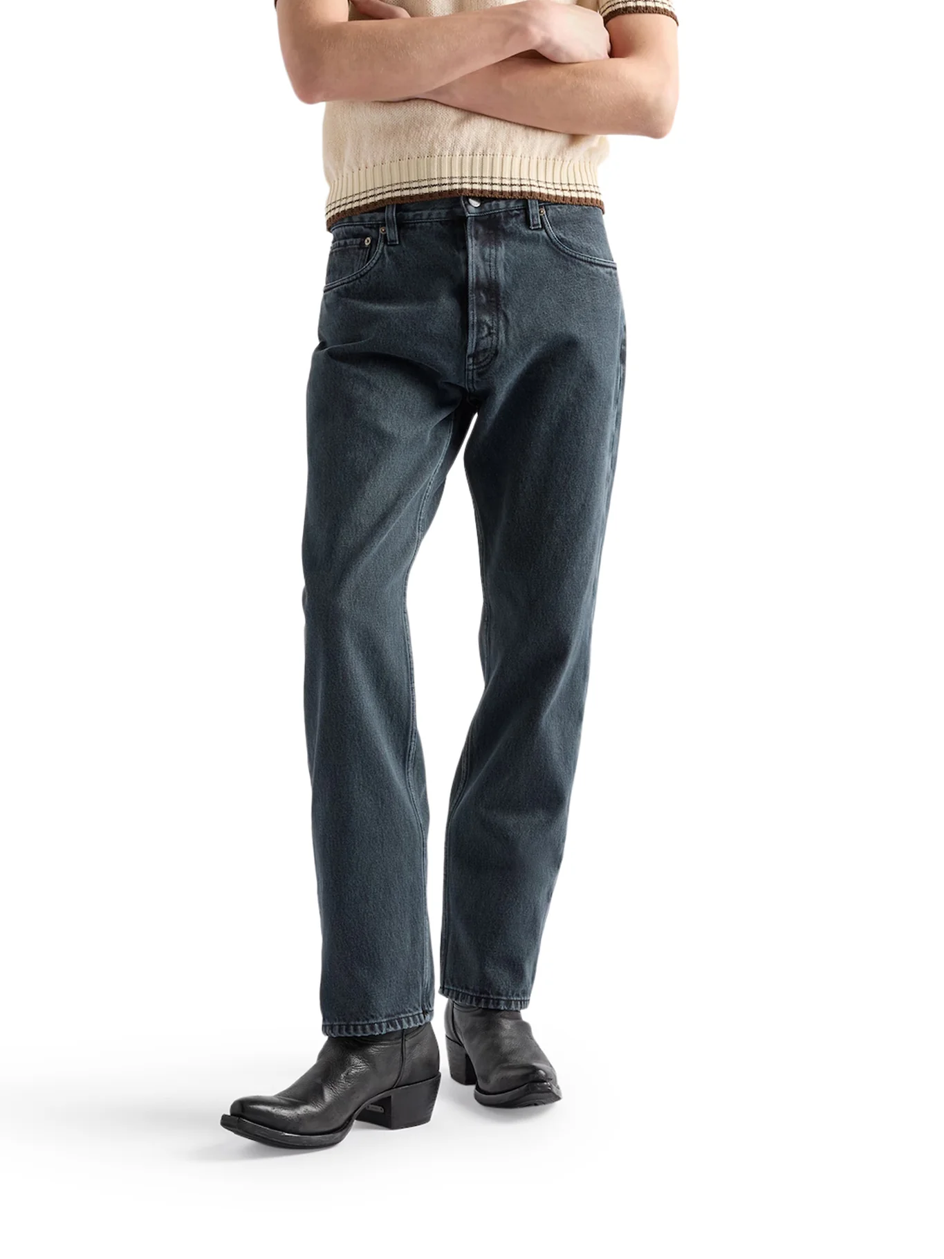 REGULAR DENIM JEANS - Image 3