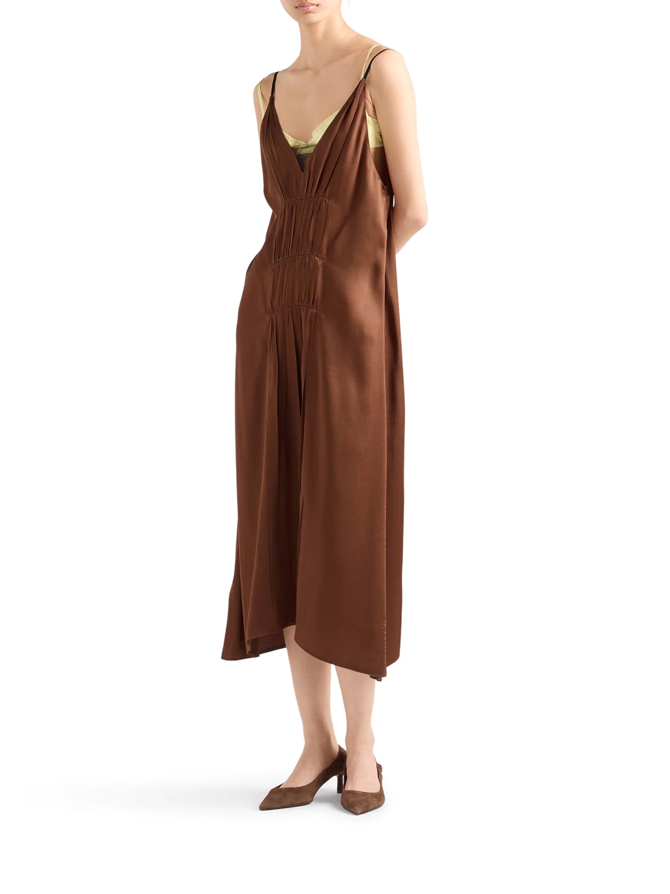 SATIN CREPE DRESS - Image 2