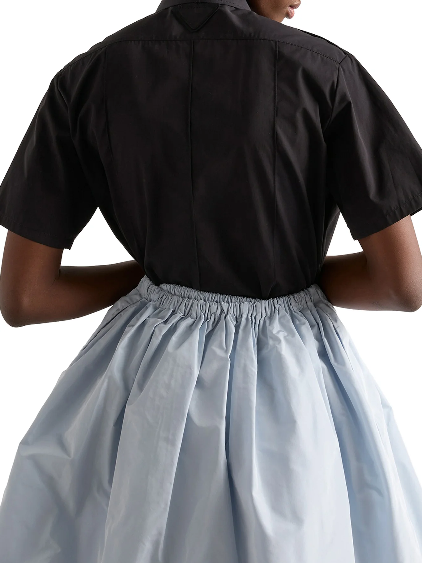 SHORT-SLEEVED POPLIN SHIRT - Image 4