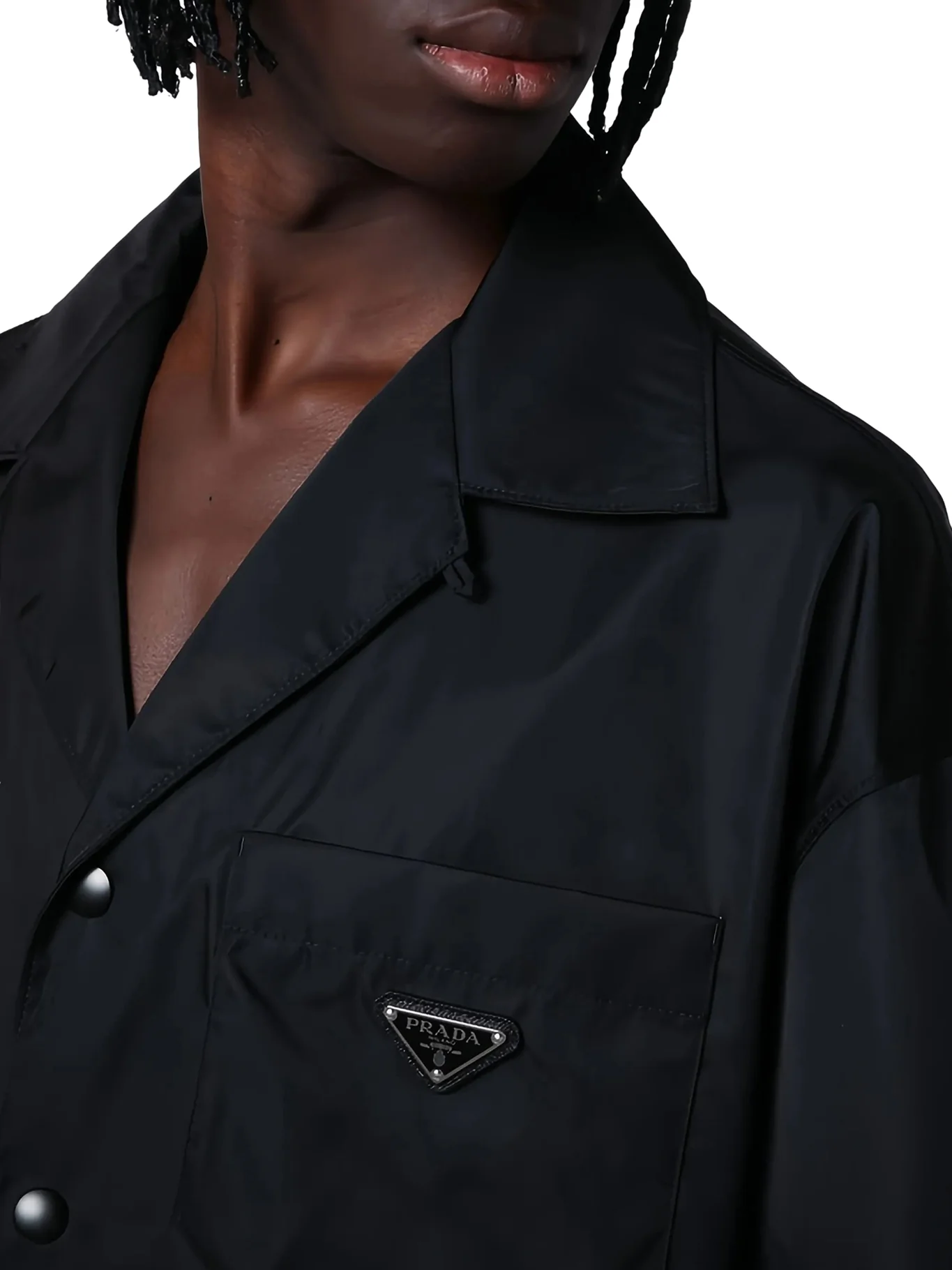 SHORT-SLEEVED RE-NYLON SHIRT - Image 4