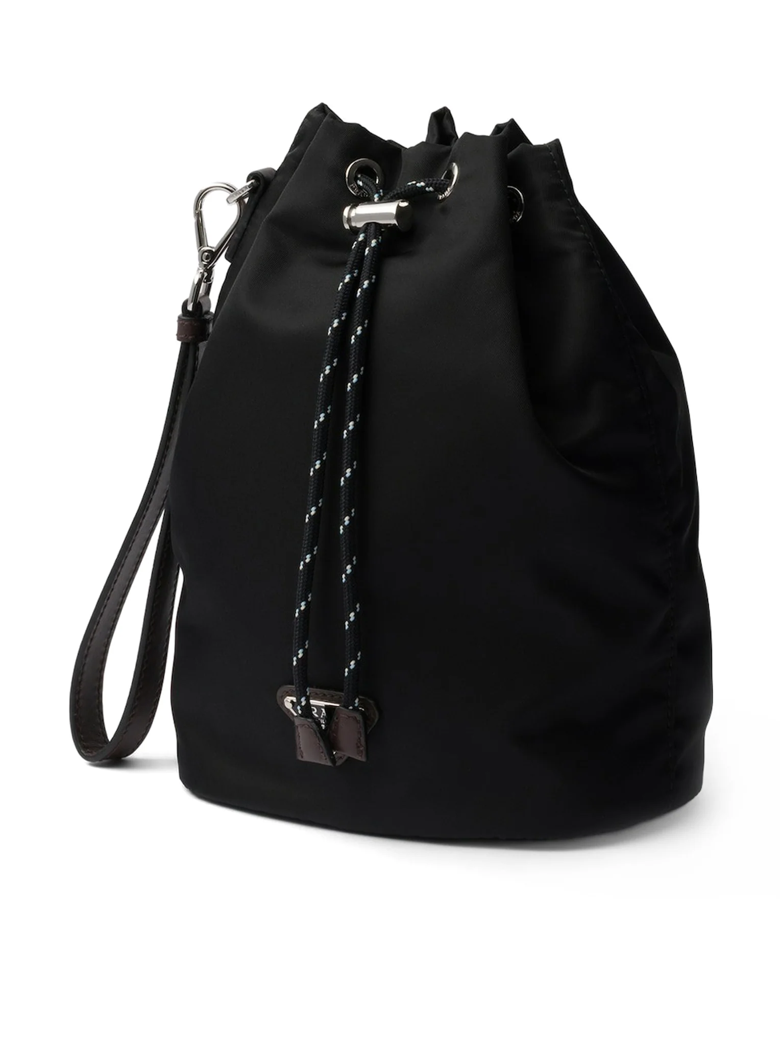 SPEEDROCK POUCH IN RE-NYLON AND LEATHER - Image 3