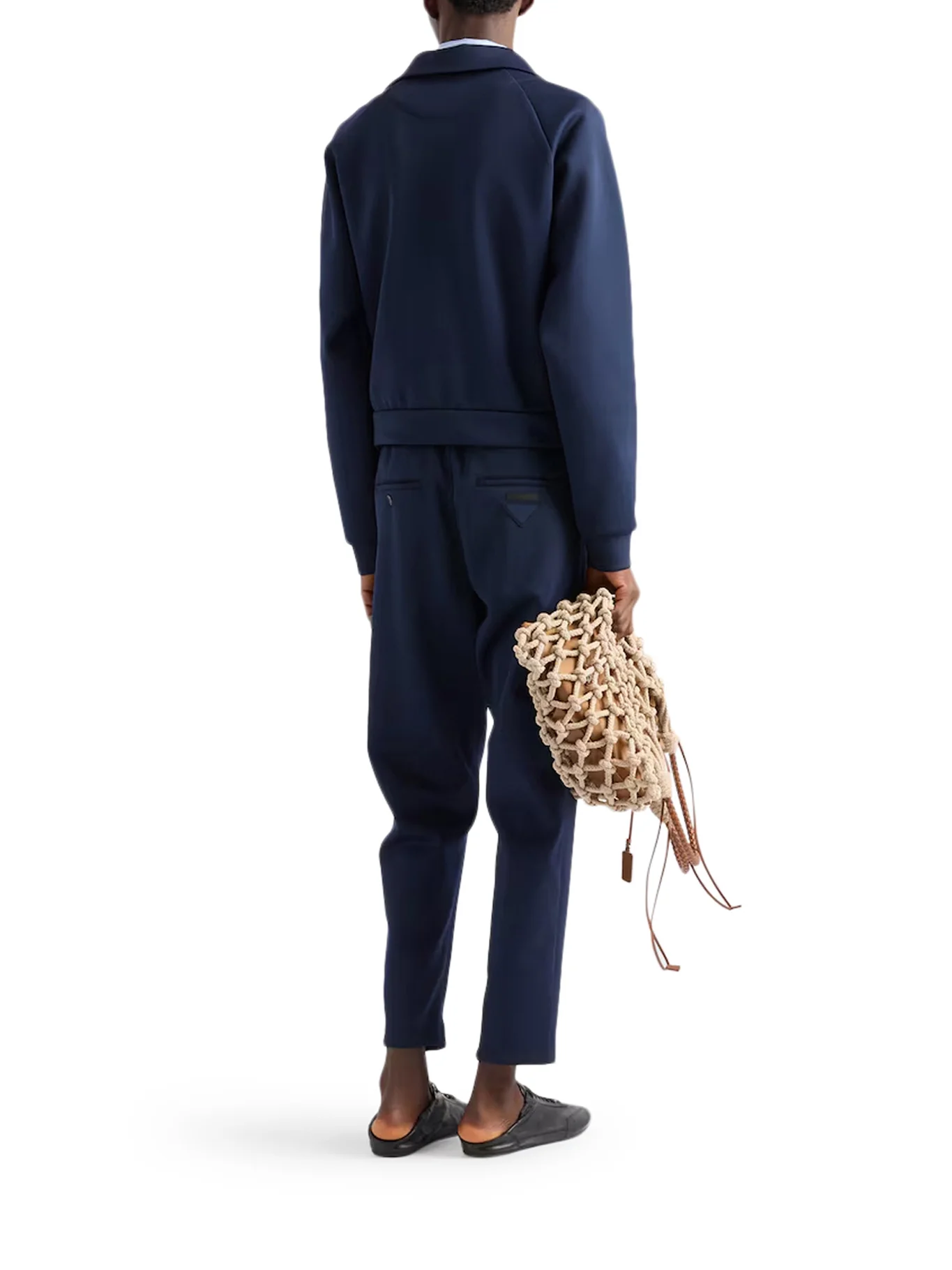 TECHNICAL FABRIC ZIP-UP SWEATSHIRT - Image 4
