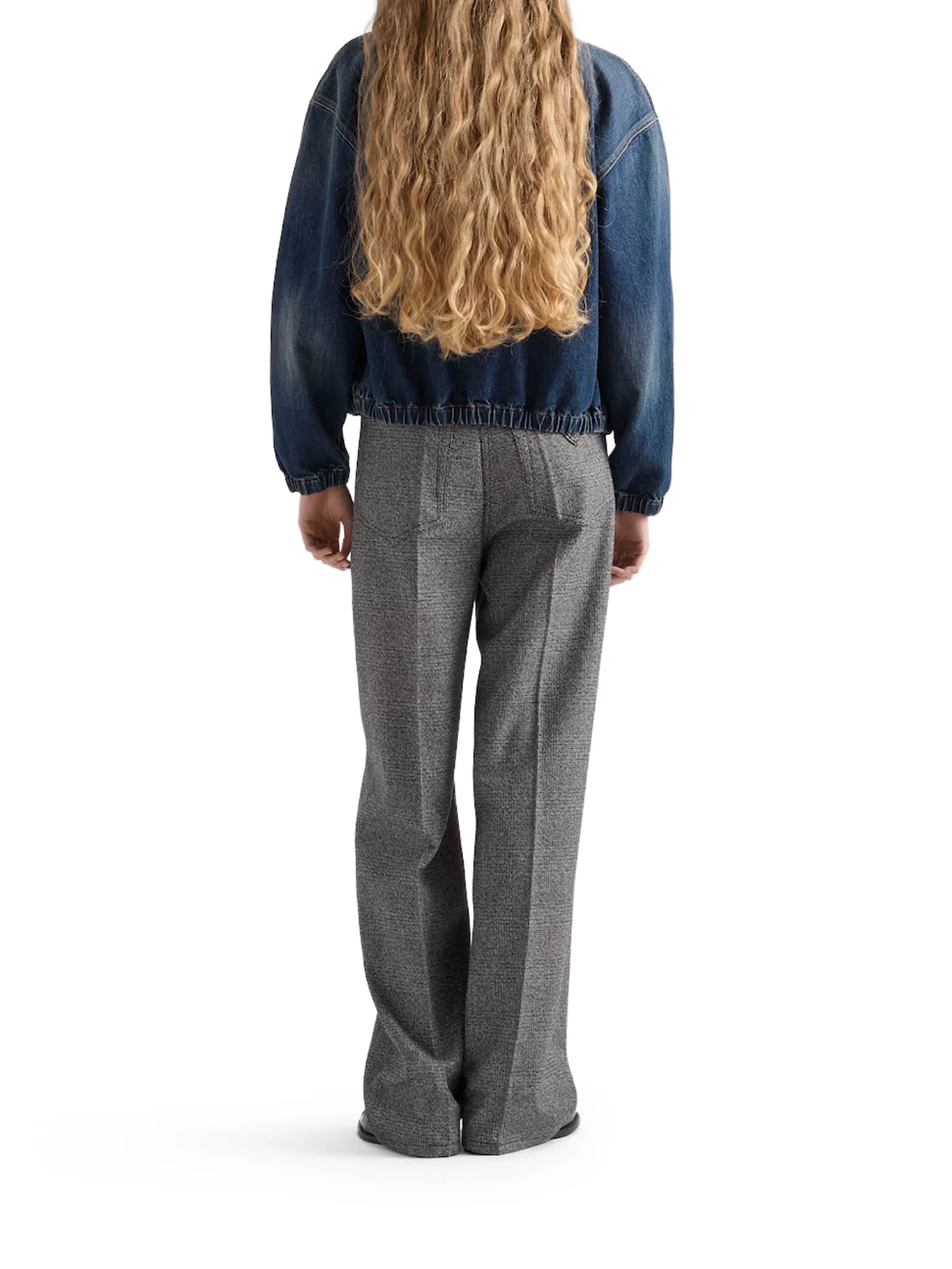 WASHED DENIM BLOUSON - Image 4