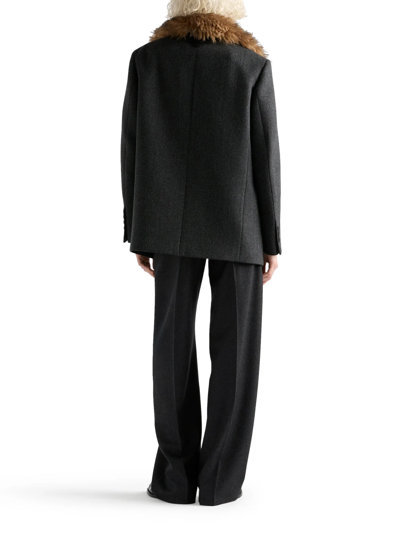 WOOL FLANNEL TROUSERS - Image 3