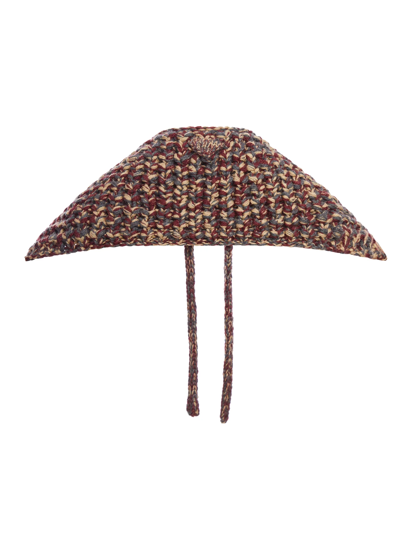 WOVEN KNIT SHAWL IN AN ENGLISH WOOL AND CASHMERE BLEND - Image 2
