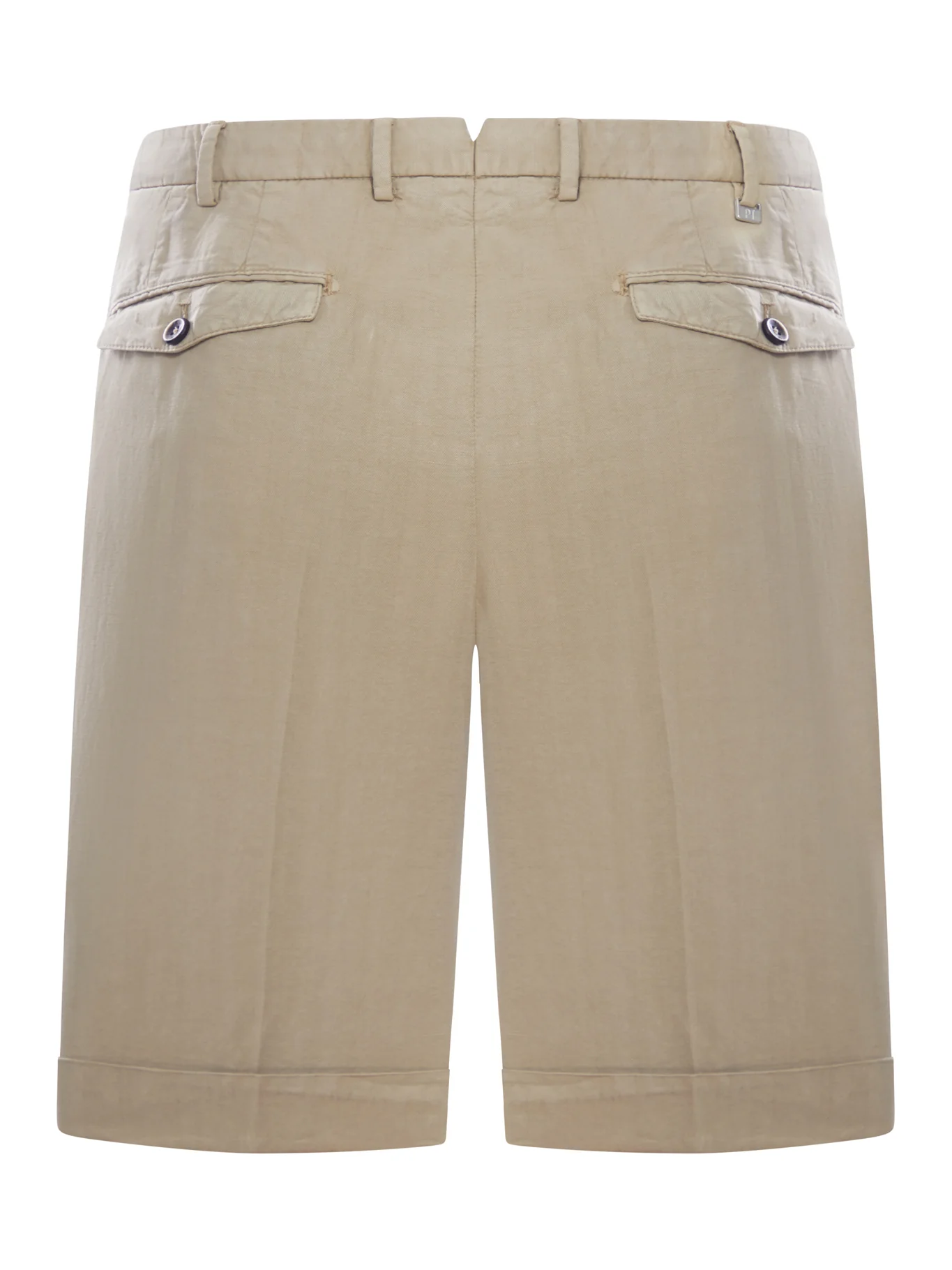 LINEN BLEND BERMUDA SHORTS - Image 2