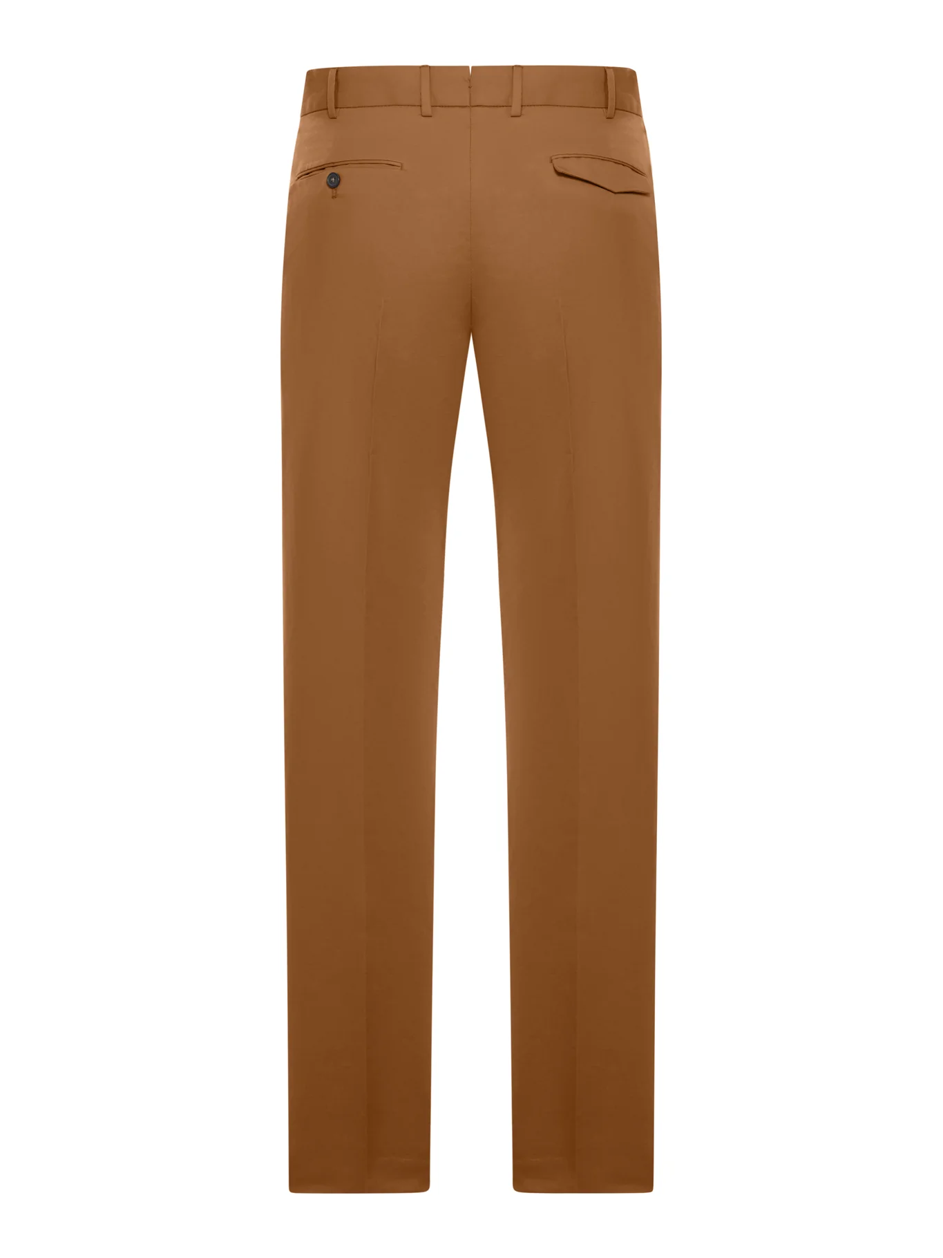 TAILORED TROUSERS IN LINEN AND COTTON BLEND - Image 2