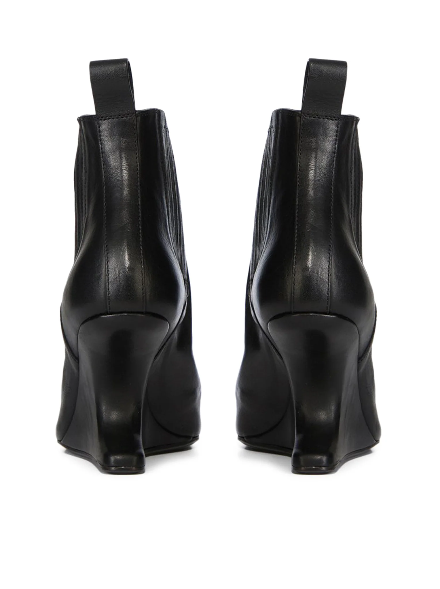 ANKLE TACO LEATHER BOOTS - Image 3