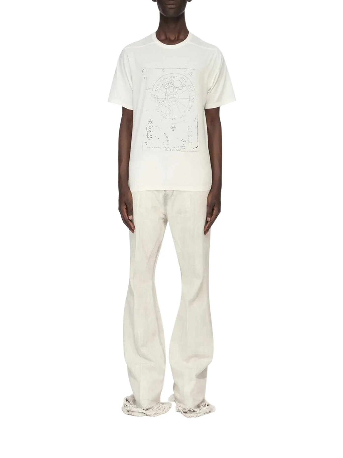 BRAD T CREW NECK COTTON T-SHIRT WITH PRINT - Image 2