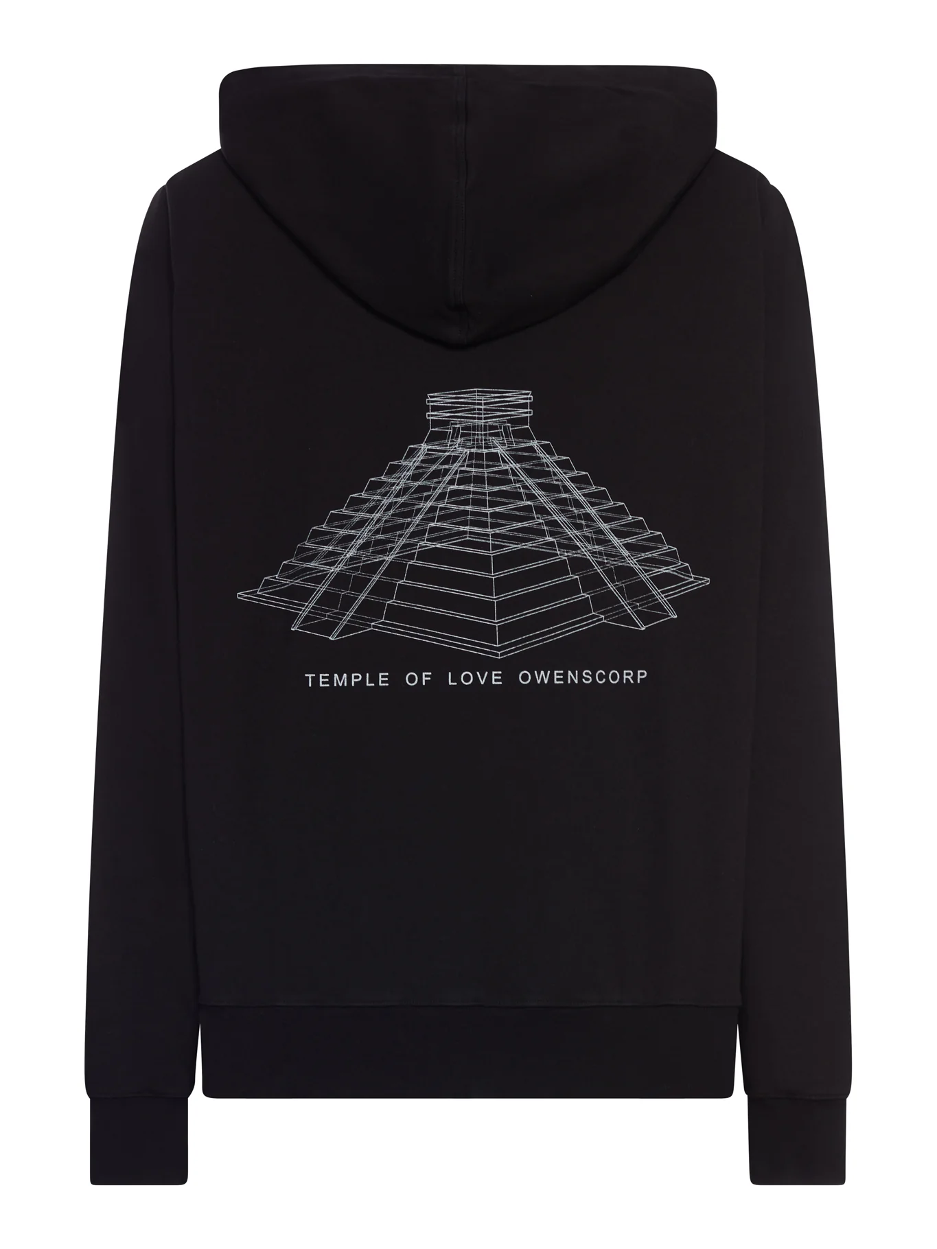 COTTON HOODIE WITH GRAPHIC PRINT - Image 2