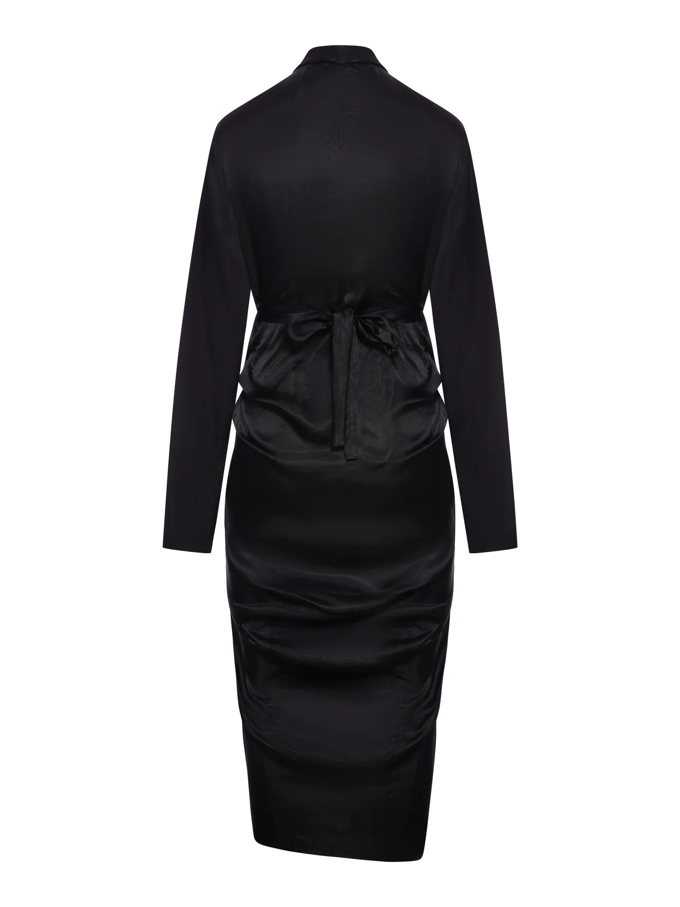 DRAPED WRAP DRESS - Image 2