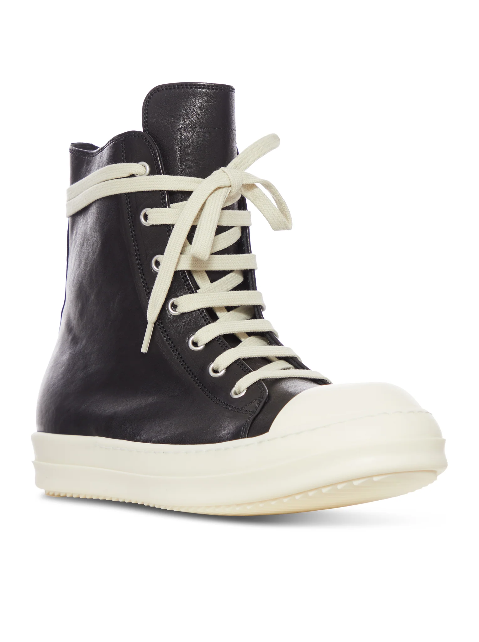 HIGH LEATHER SNEAKERS - Image 2