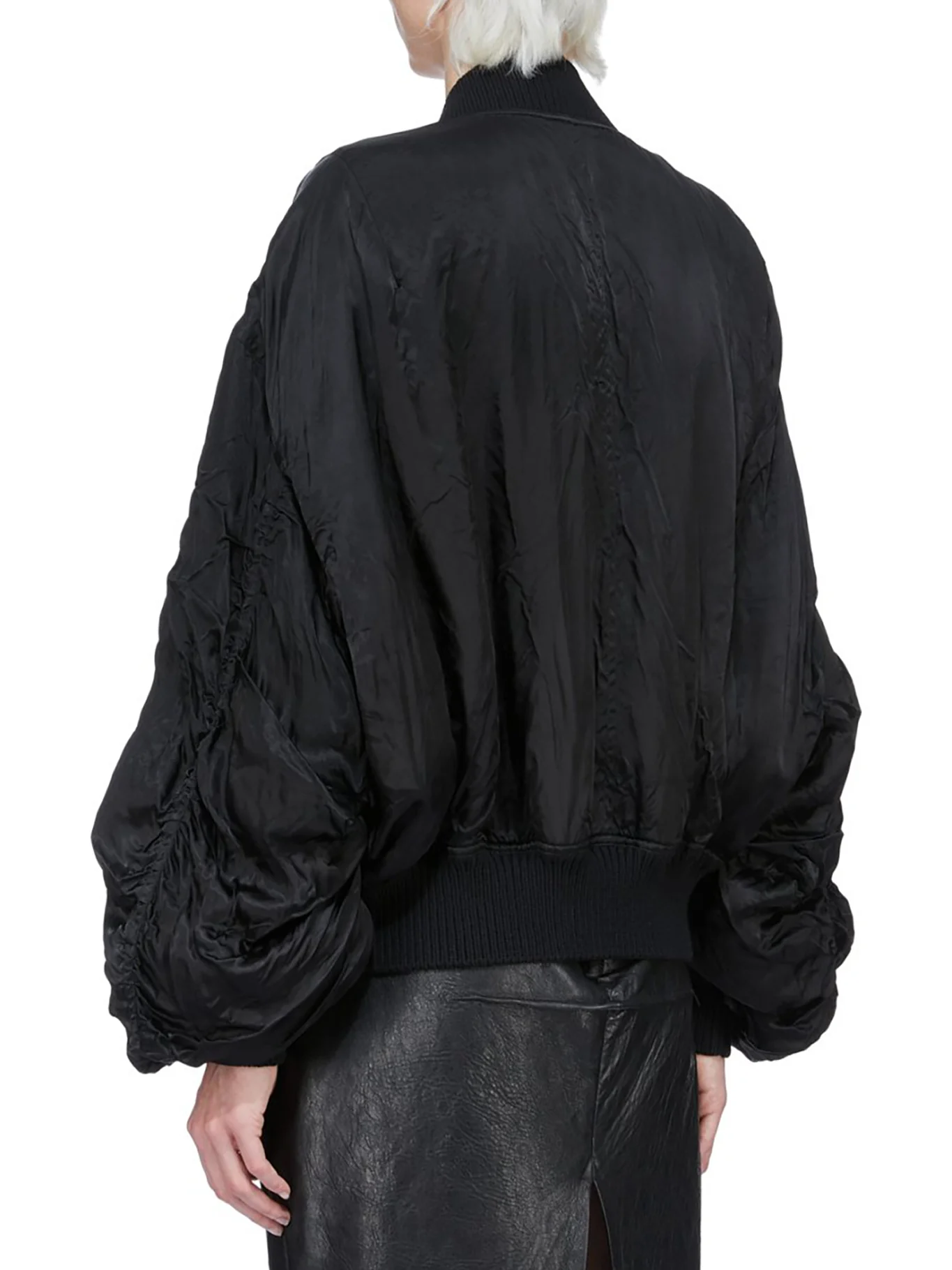 OVERSIZED PADDED BOMBER JACKET - Image 3