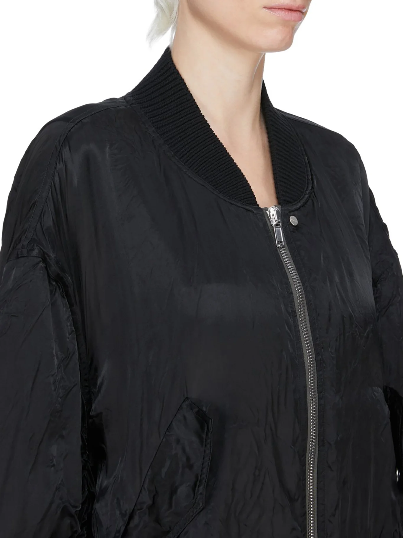 OVERSIZED PADDED BOMBER JACKET - Image 4
