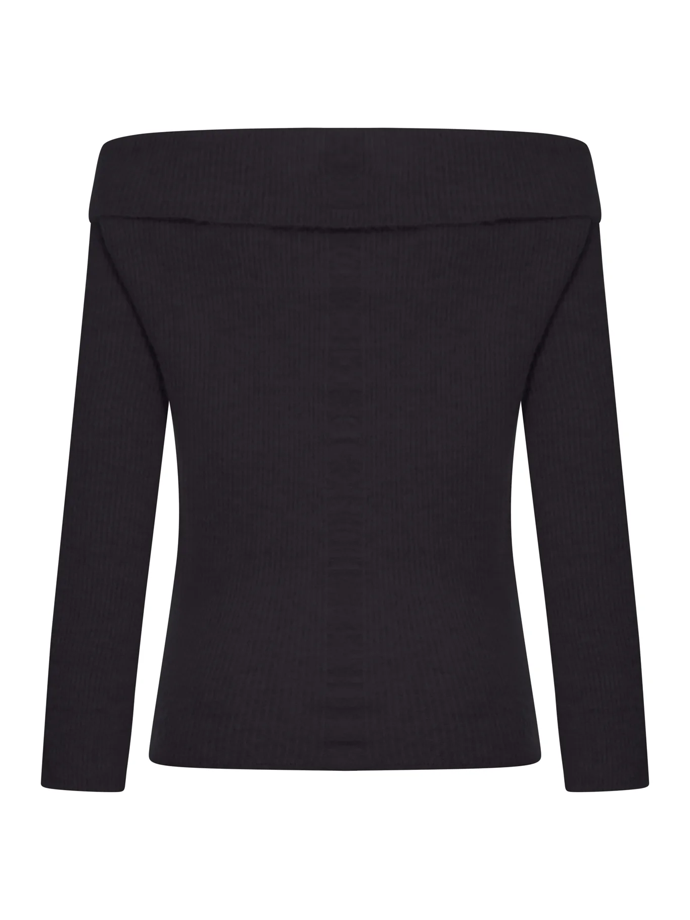 RIBBED SWEATER WITH OFF-THE-SHOULDER - Image 2