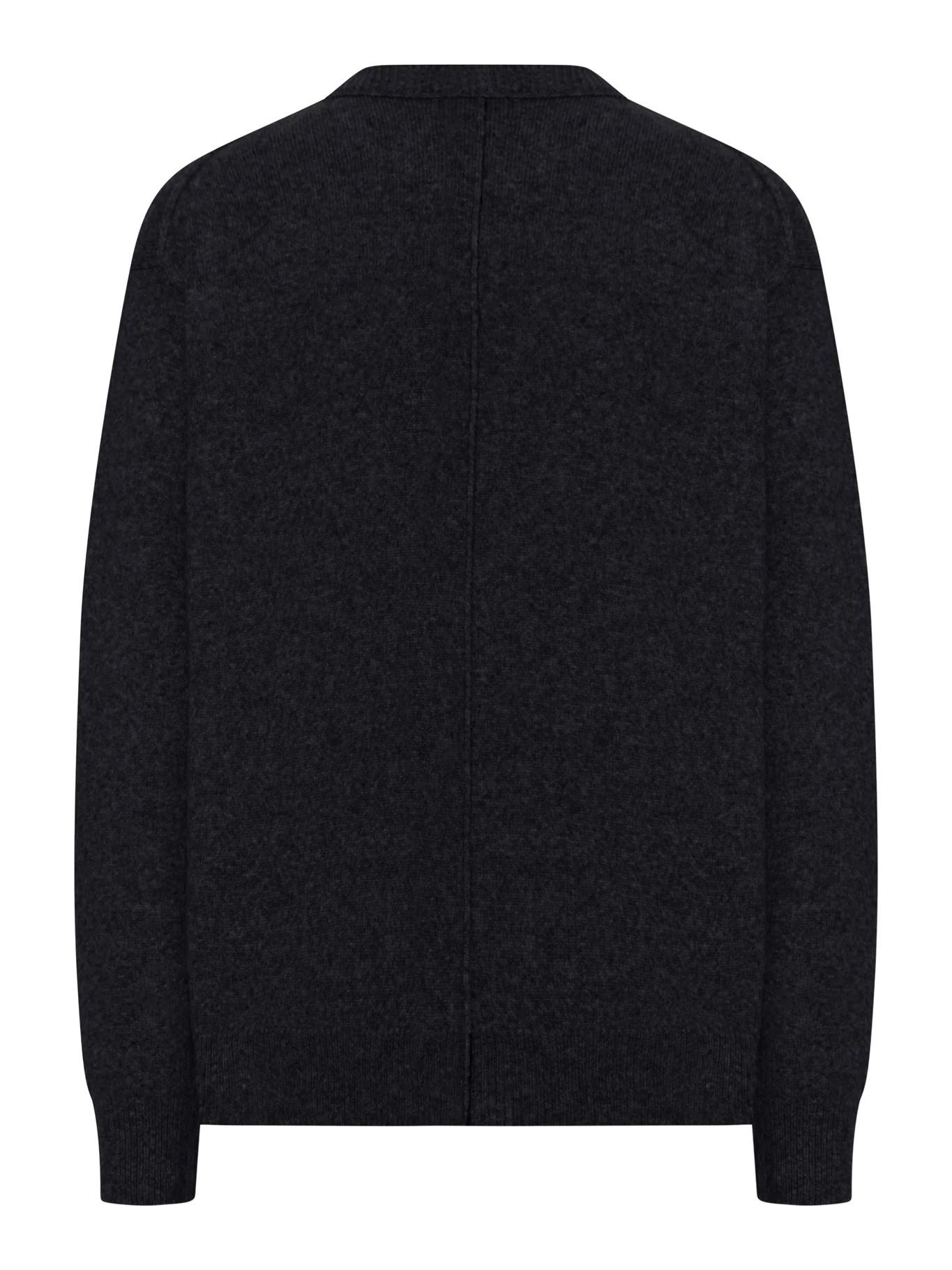 CREW NECK SWEATER IN MELANGE EFFECT WOOL - Image 2