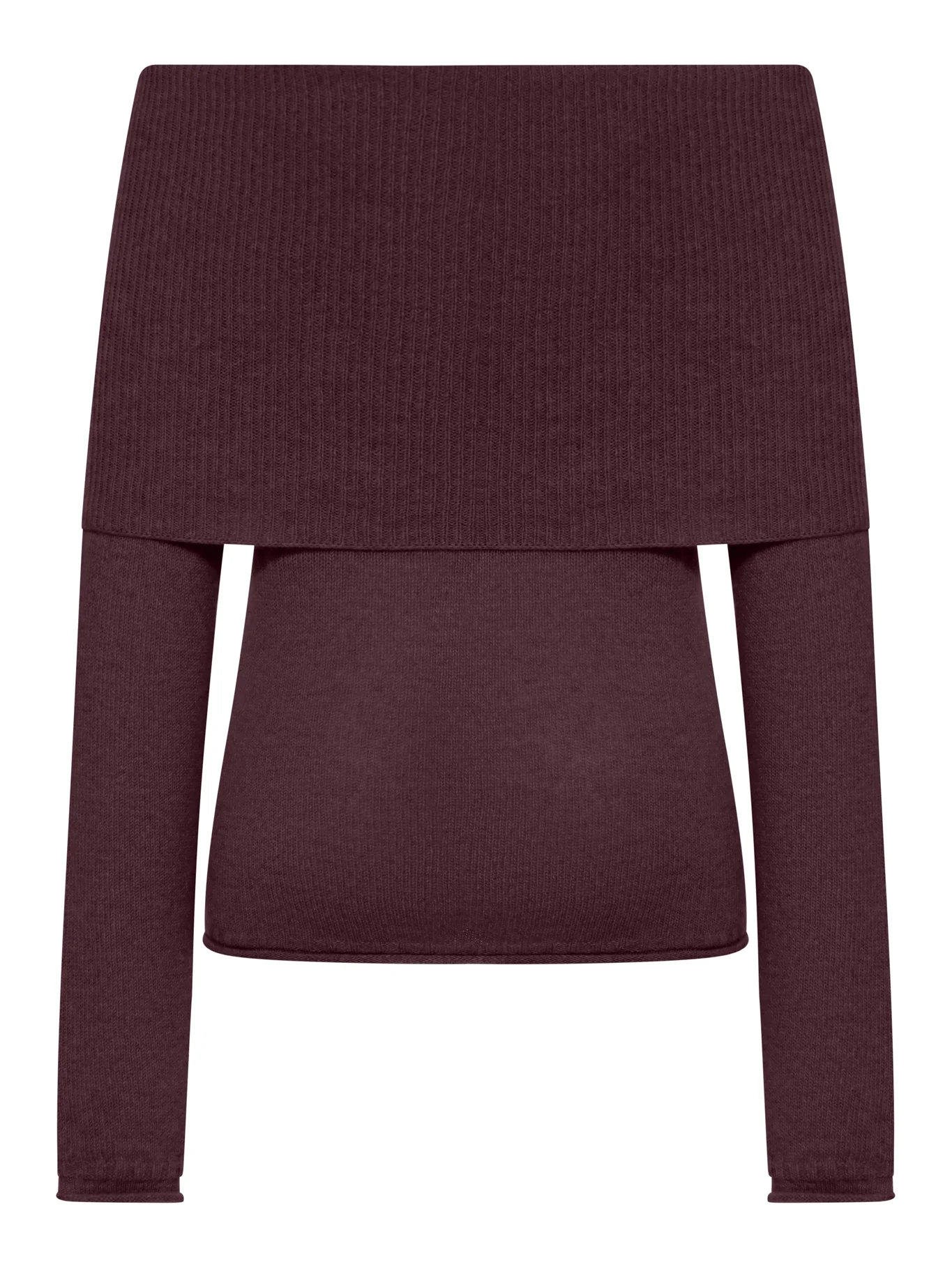 RIBBED BOAT NECK SWEATER - Image 2