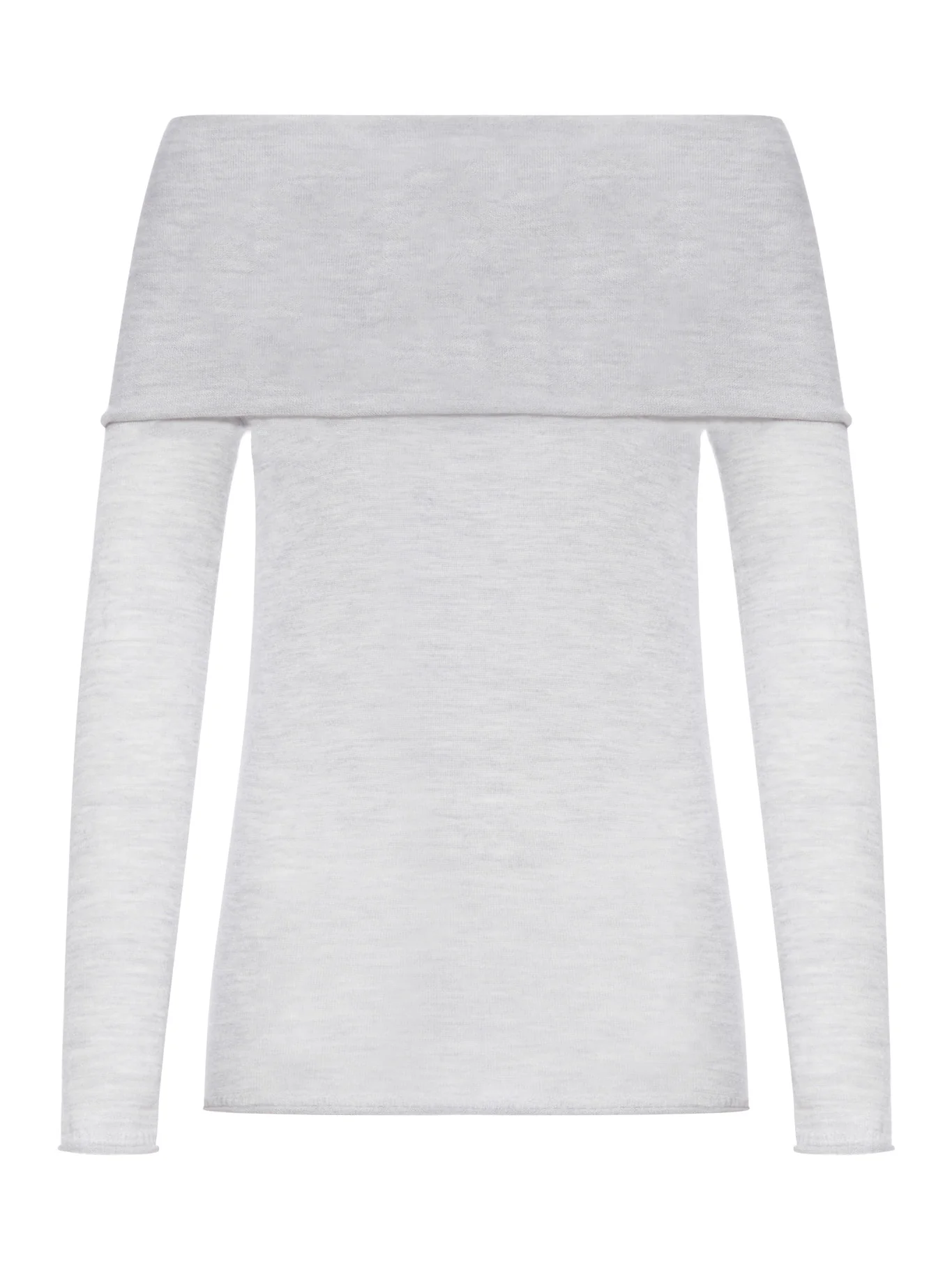 SILK AND CASHMERE BOAT NECK SWEATER - Image 2