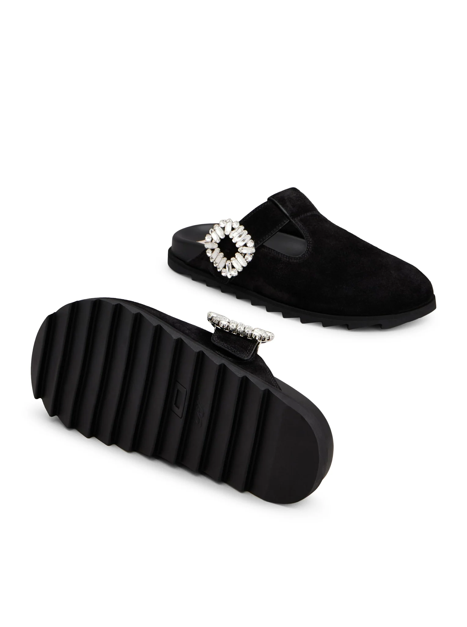 SLIDY VIV` MULES IN SUEDE - Image 4