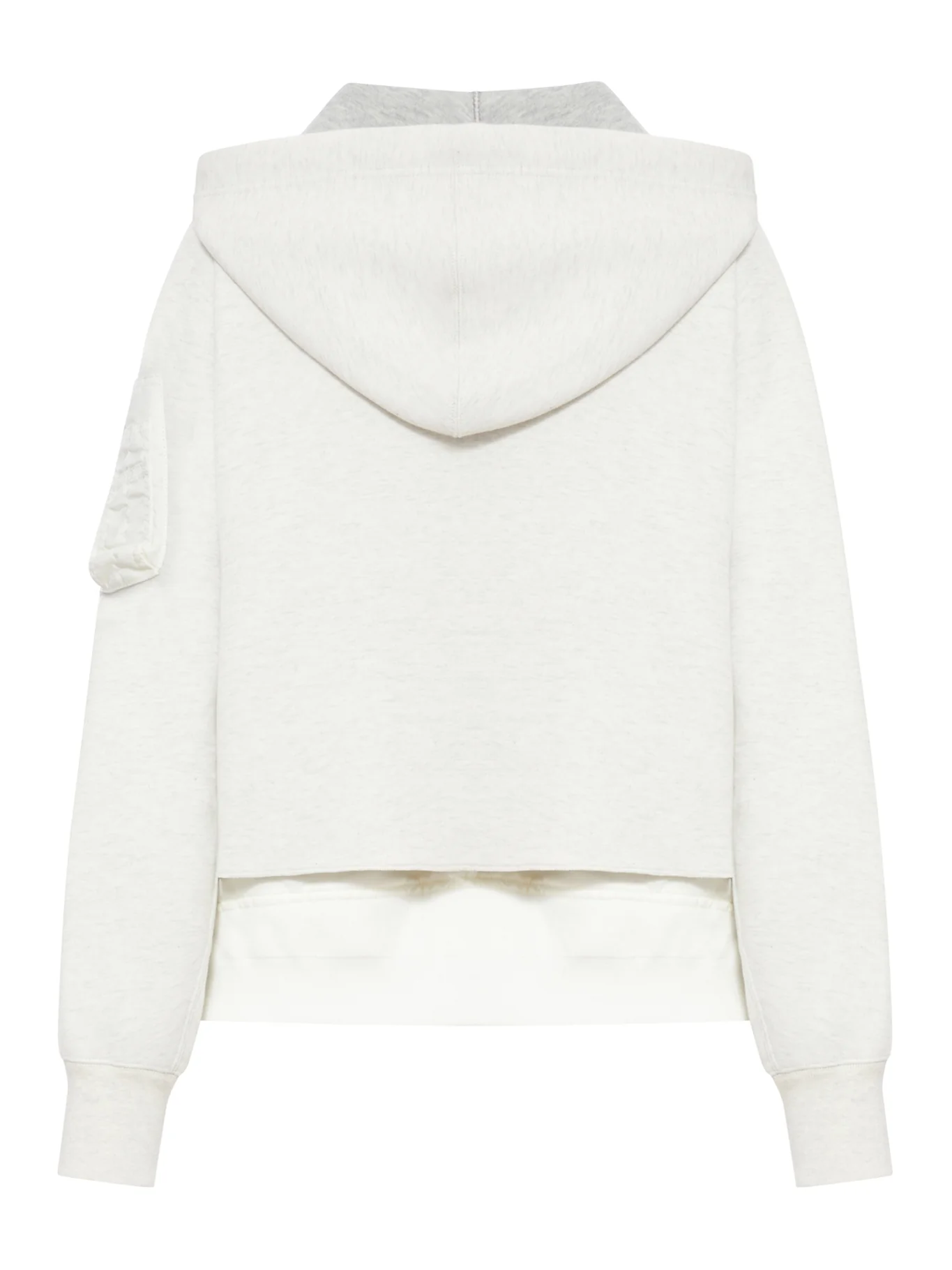 COTTON BLEND SWEATSHIRT WITH HOOD AND BIG POCKETS - Image 2