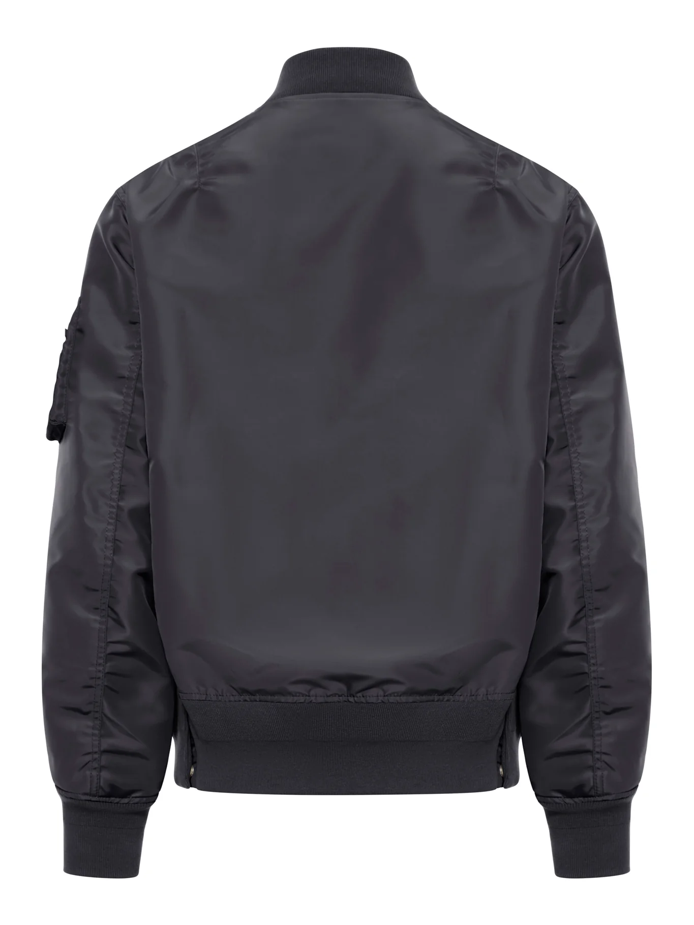 NYLON TWILL BOMBER JACKET - Image 2