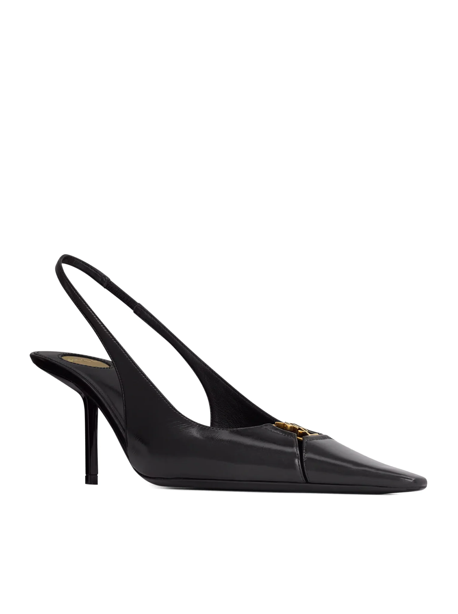 BABYLONE BRETEUIL SLINGBACK PUMPS IN SMOOTH LEATHER - Image 2