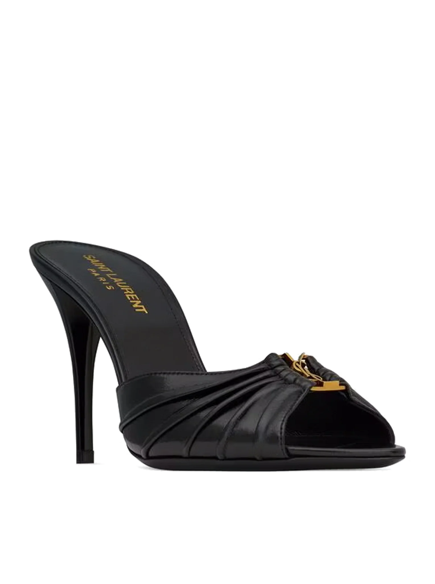 SMOOTH LEATHER BABYLONE MULE - Image 2